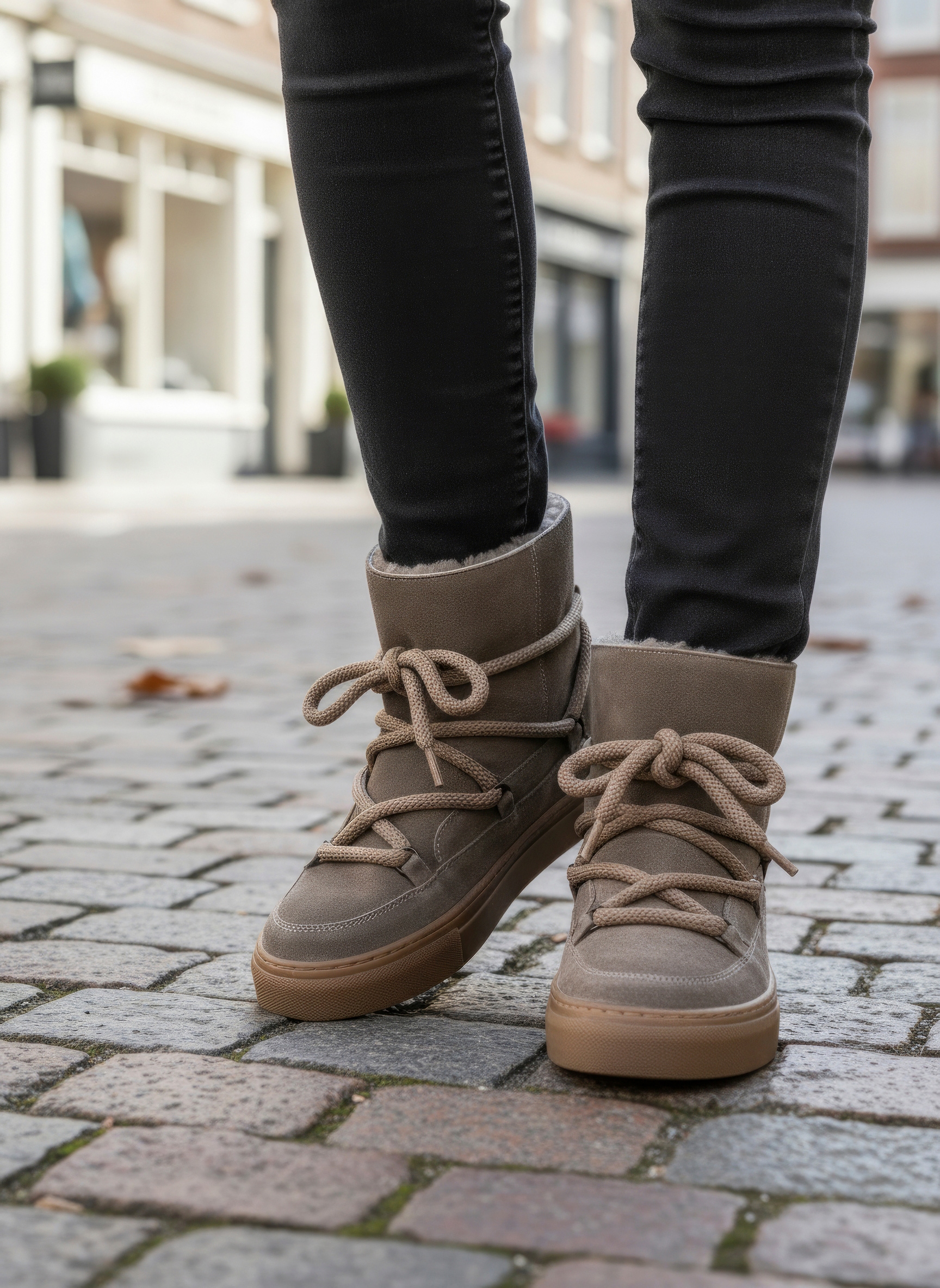 Elbsand Stiefelette »Boots, Winterstiefelette, Winterboots, Stiefel, Lederstiefelette«  aus Leder mit kuscheligem Lammfell