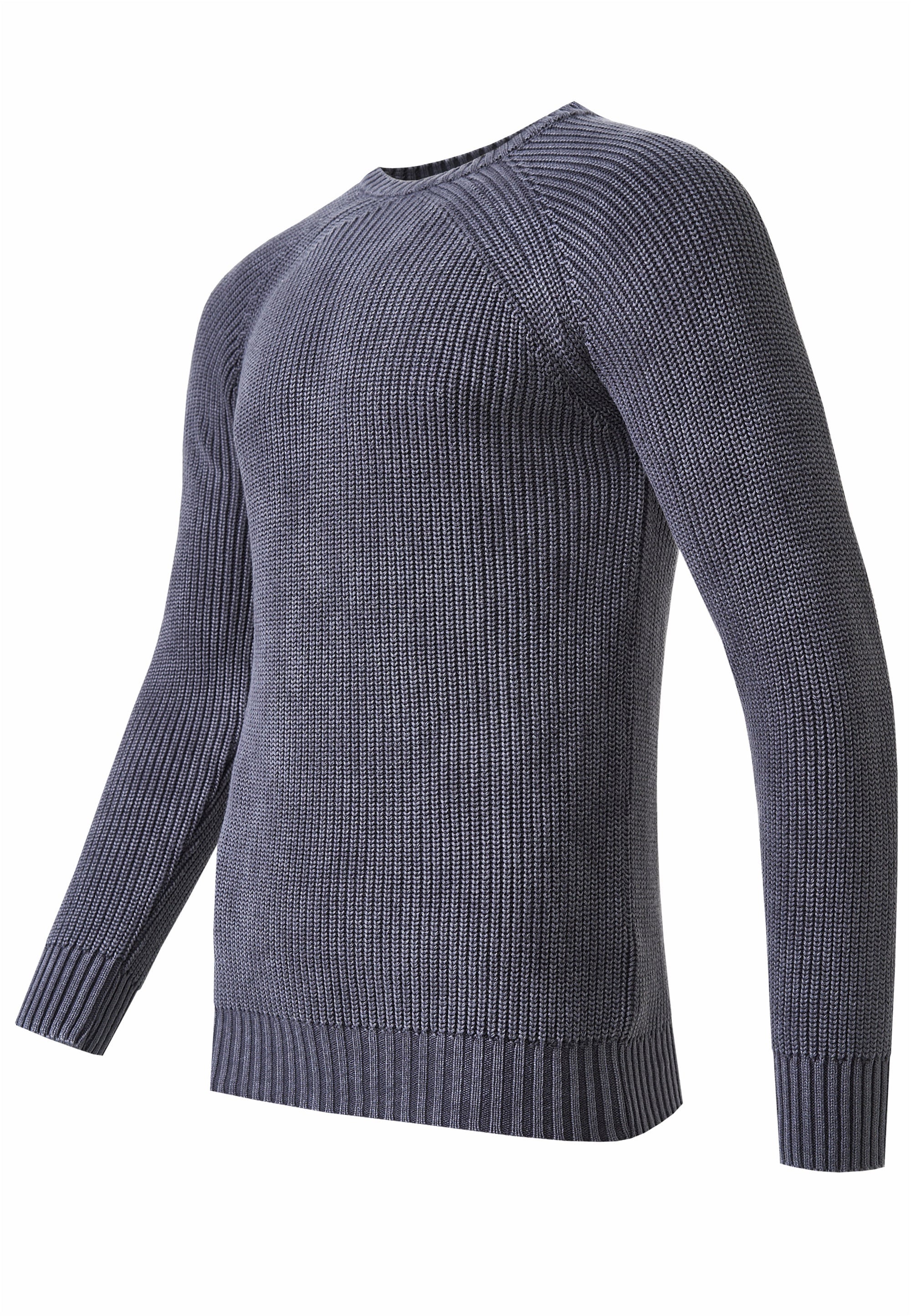 Rusty Neal Strickpullover, im einfarbigen Design