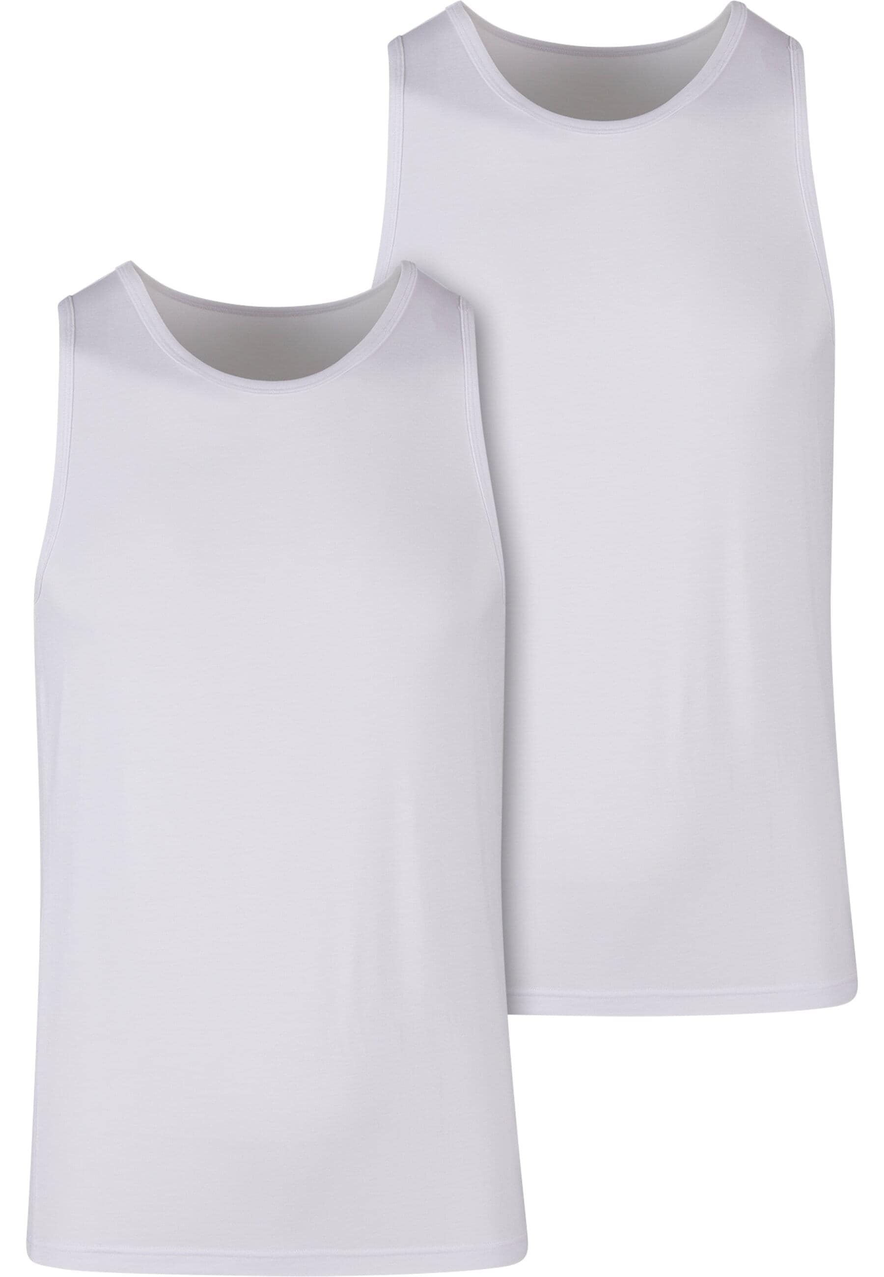 URBAN CLASSICS Tanktop "Urban Classics Bamboo Basic Tank Top 2-Pack" 1 Stk. günstig online kaufen