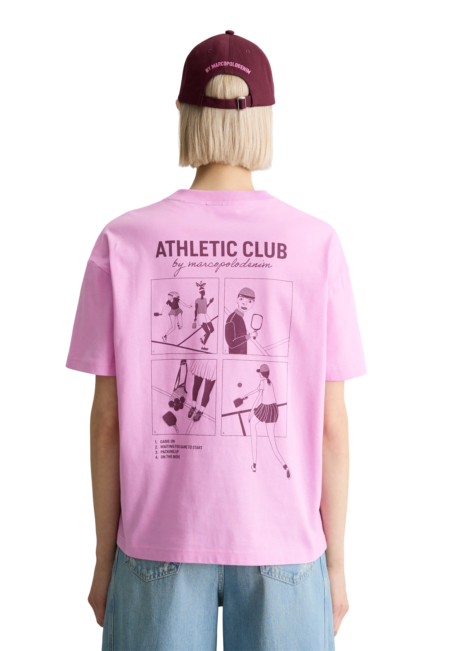 Marc O'Polo DENIM T-Shirt »mit Rückenprint«