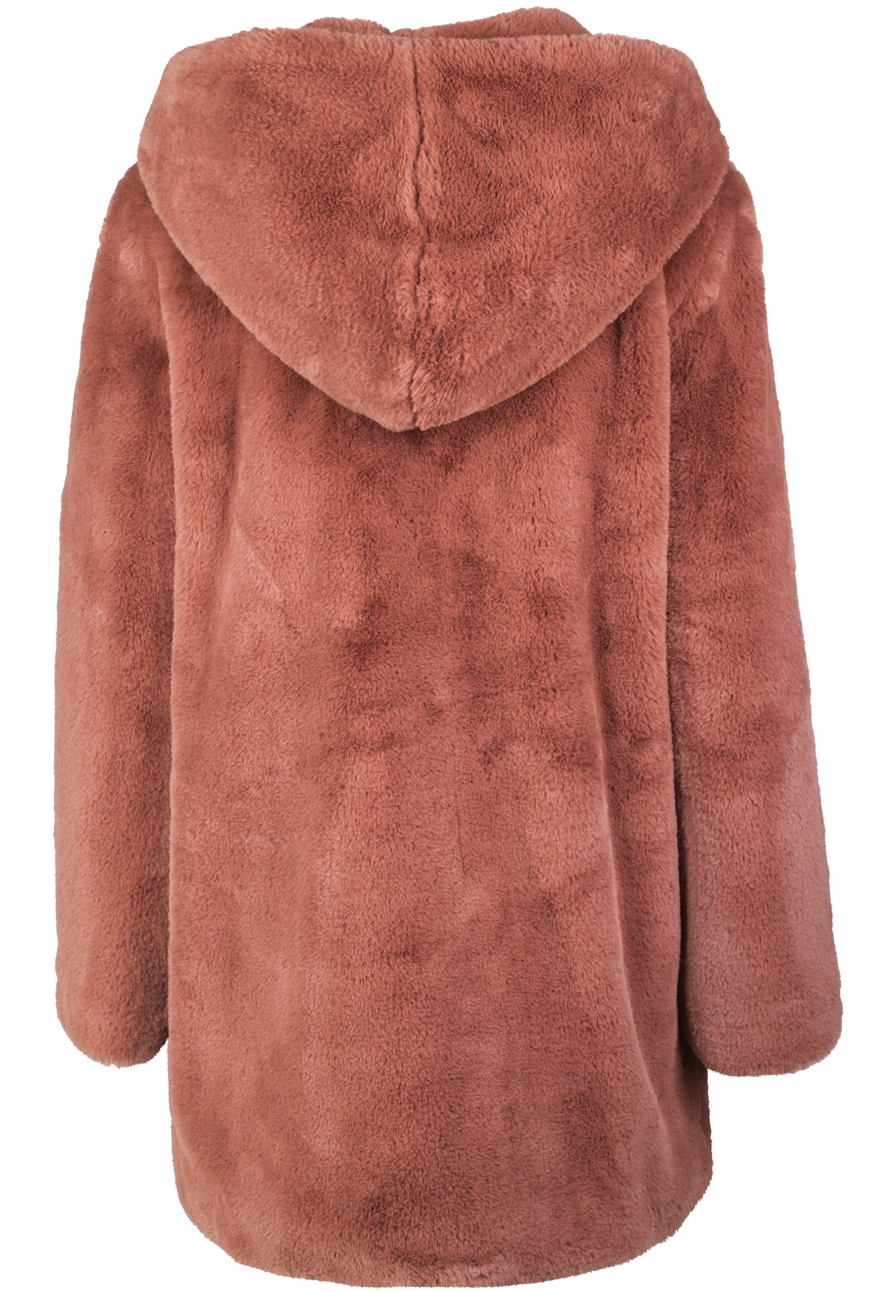 URBAN CLASSICS Parka »Urban Classics Damen Ladies Hooded Teddy Coat« 1 Stk. tlg. ohne Kapuze