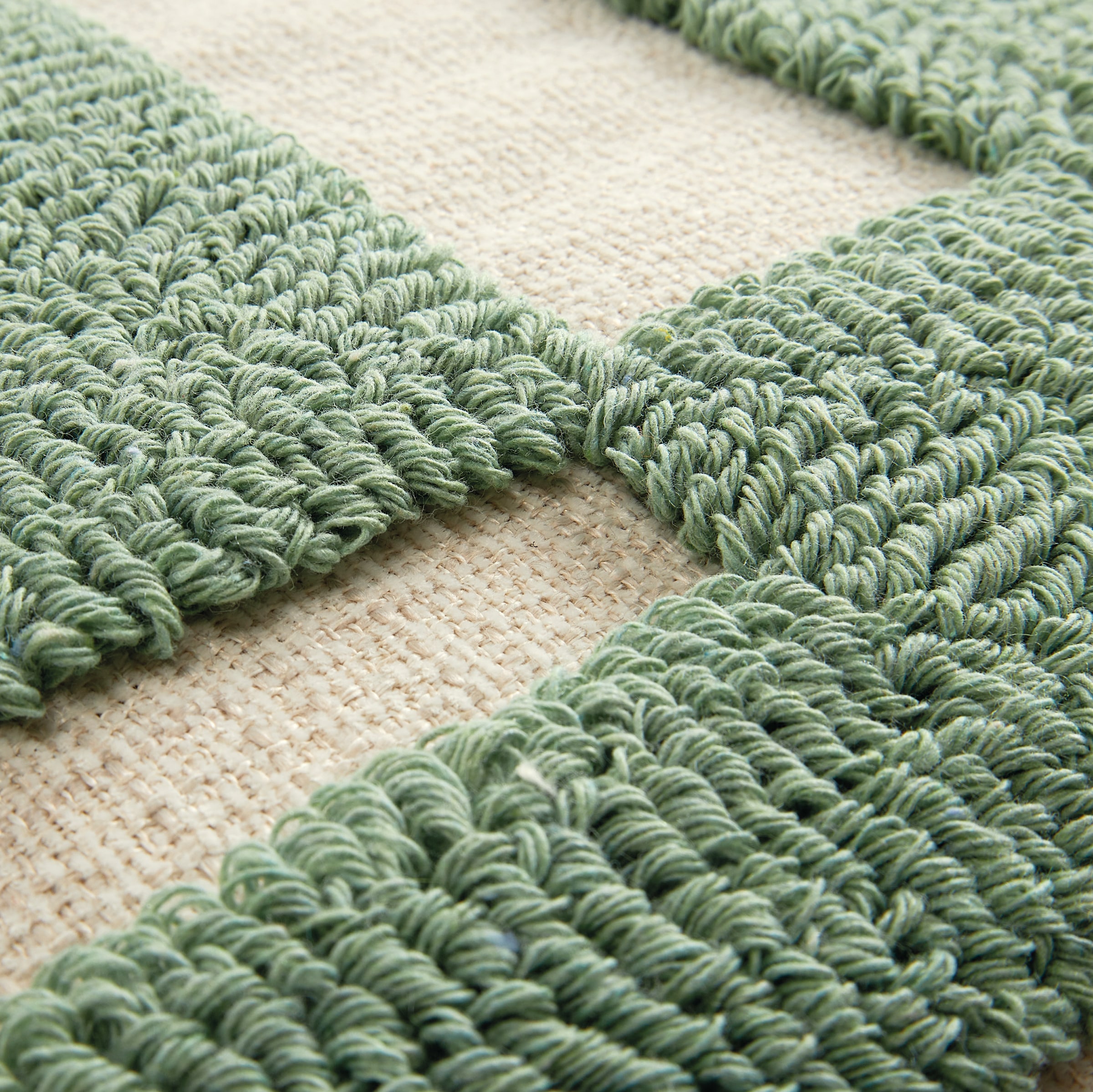 Musterring Dekokissen »Slow«, mit aufgesticktem Motiv