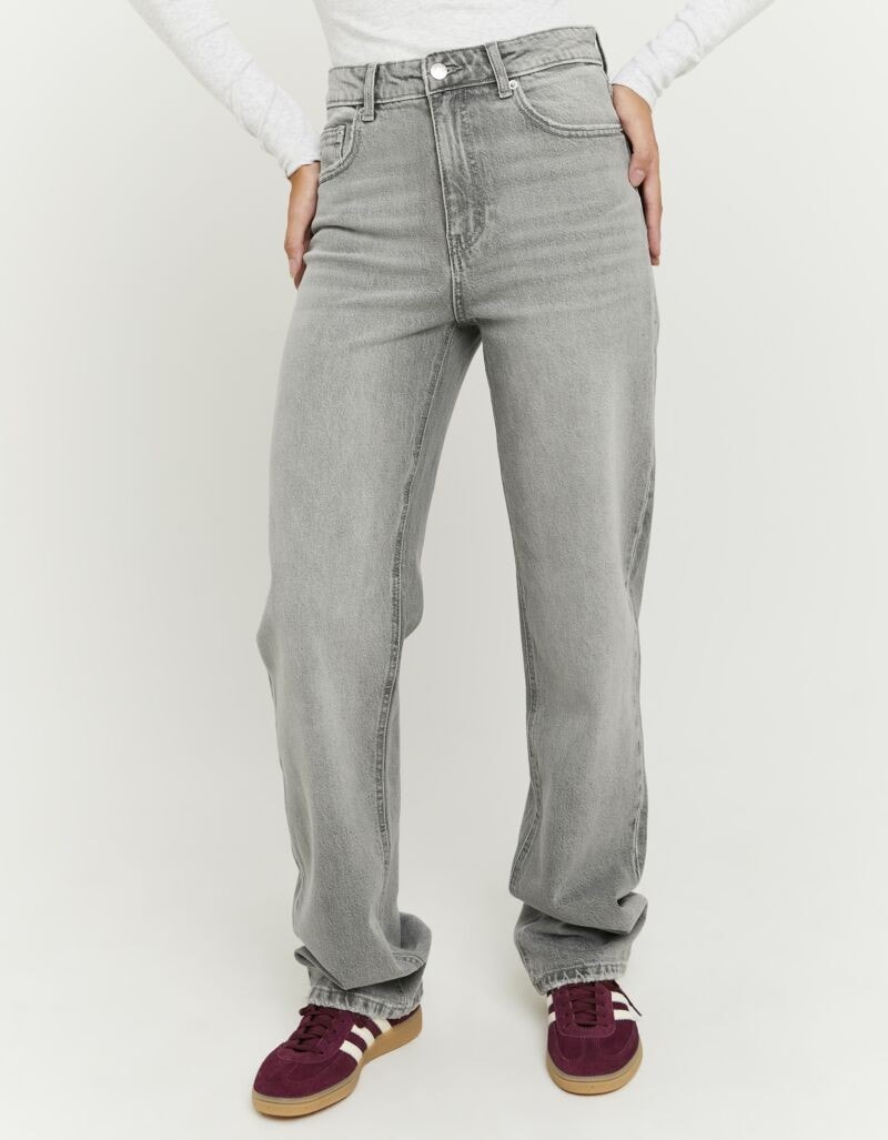Tally Weijl "SPADEPEPPER" Baumwollmischung, High-Waist mit geradem Beinverlauf