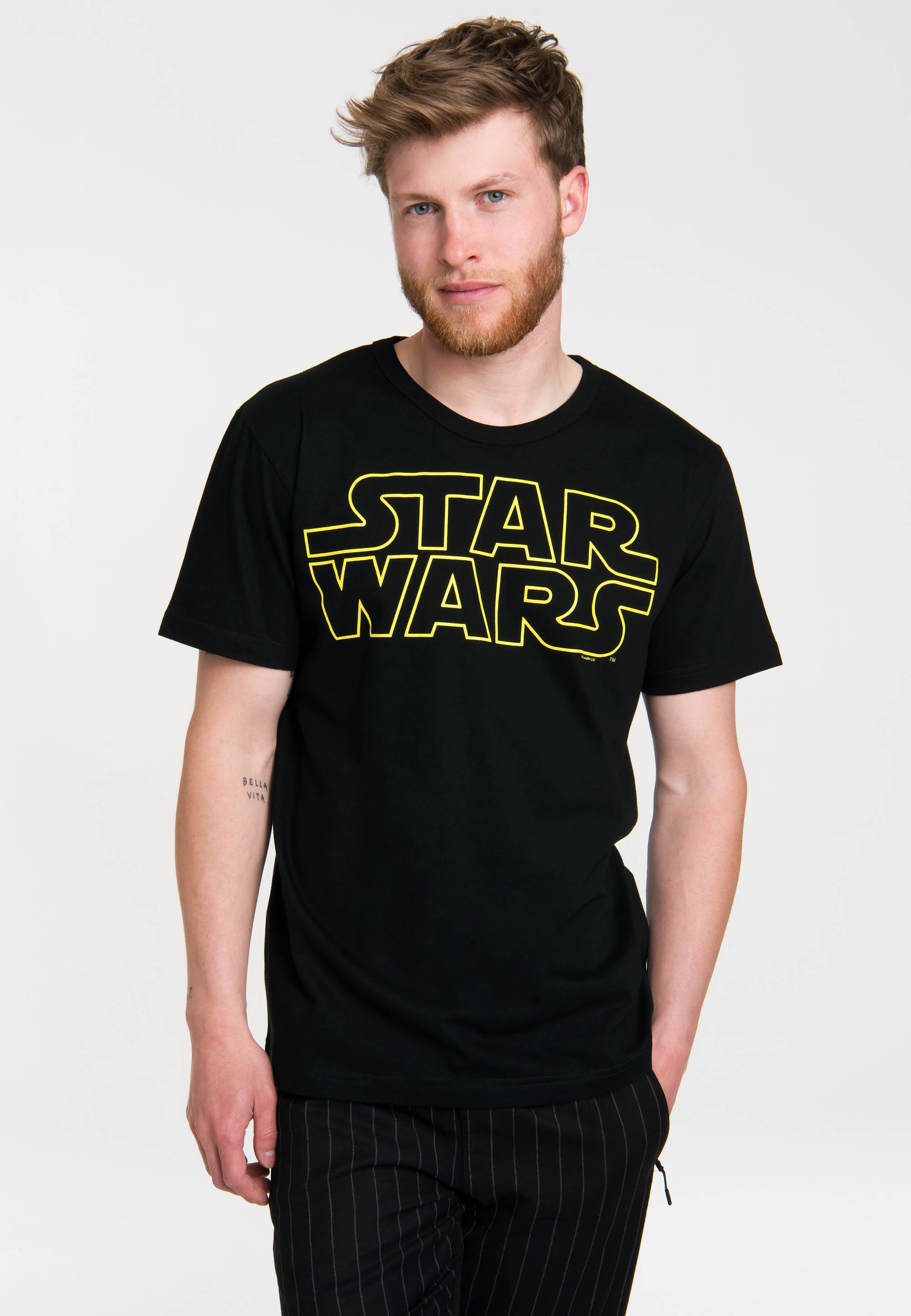 Logoshirt Marškinėliai »Star Wars Logo« su puiku...