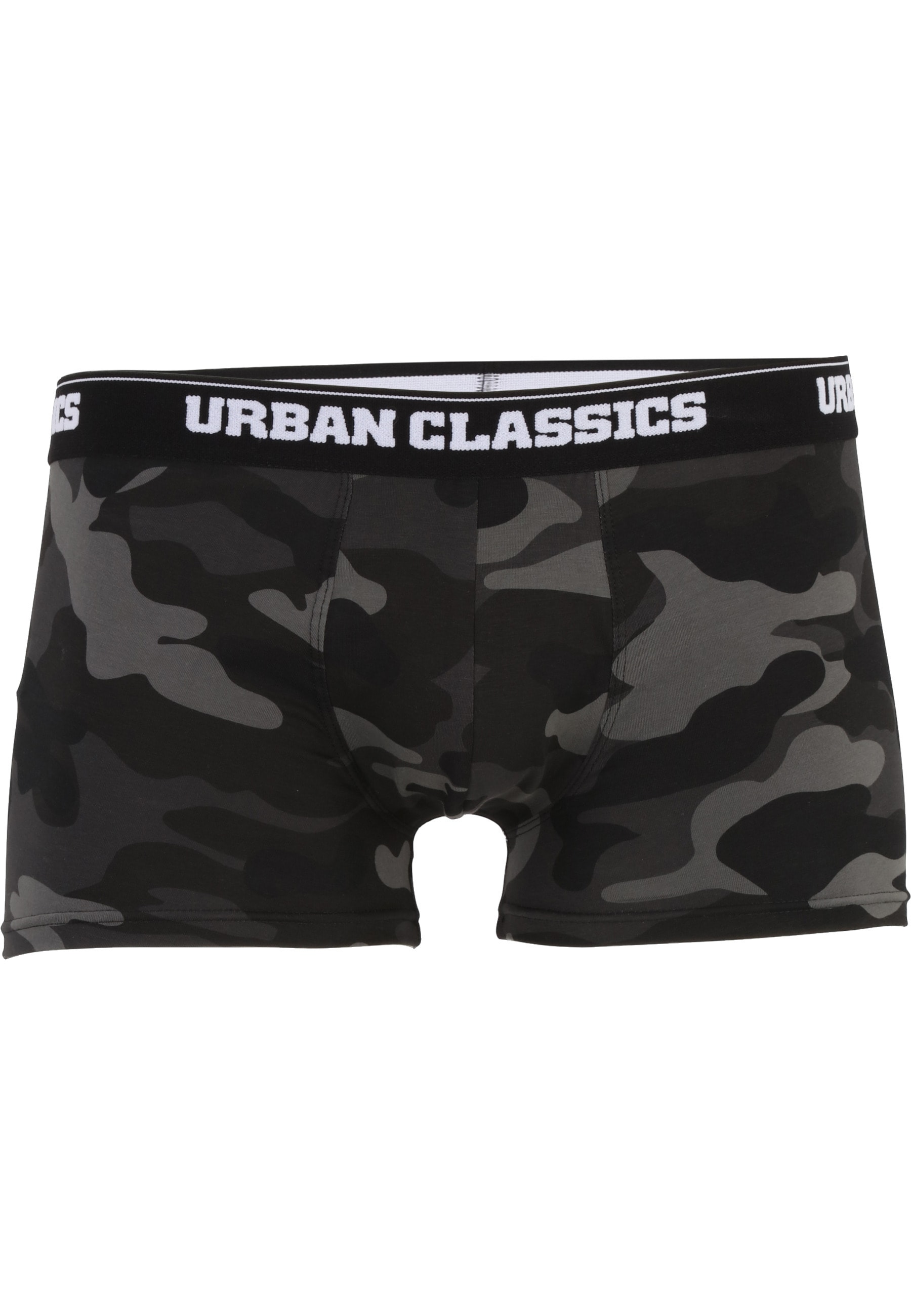 URBAN CLASSICS Boxershorts »Urban Classics Herren 2-Pack Camo Boxer Shorts« 1 Stk.