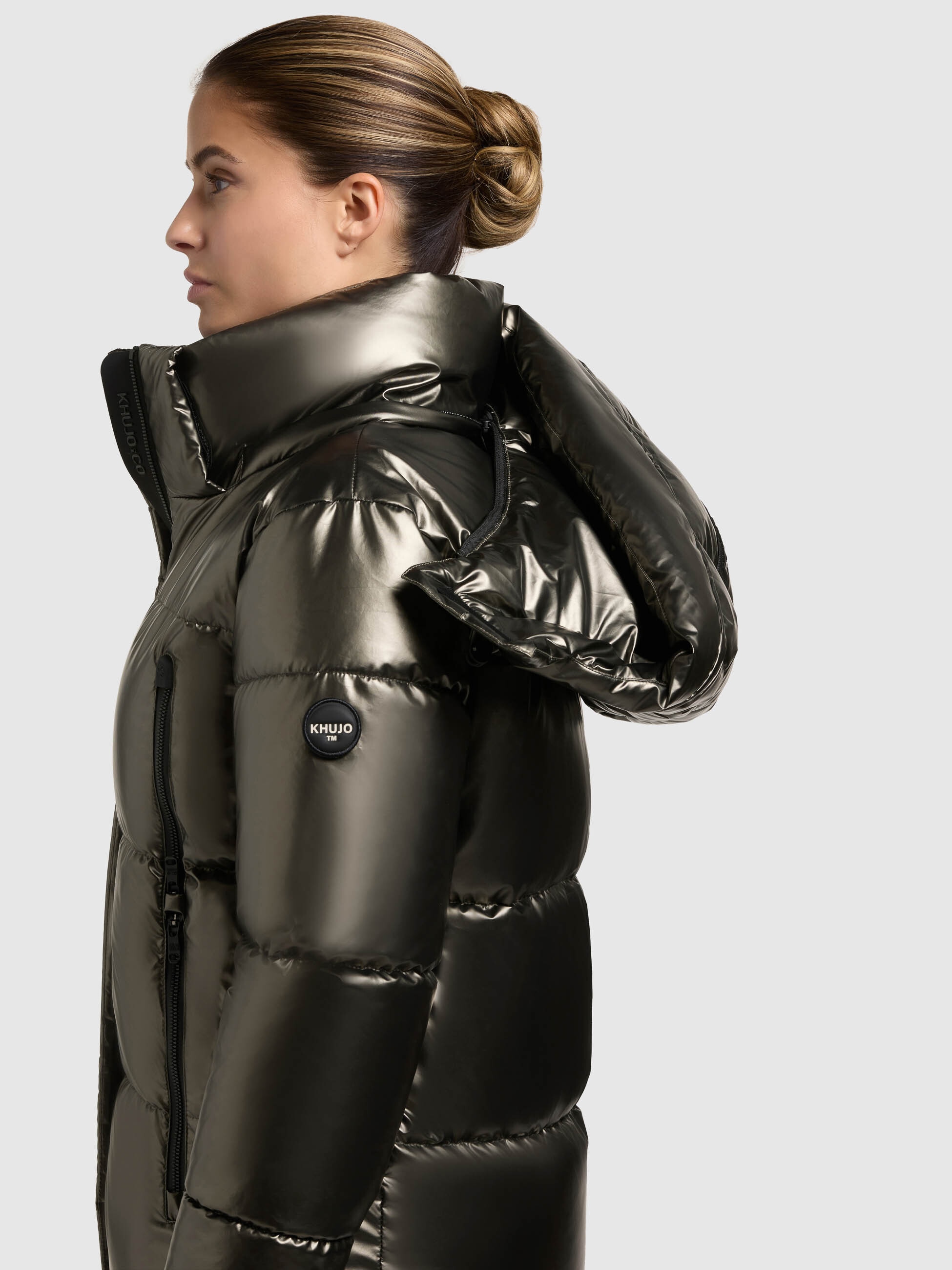 khujo Steppmantel »RUBINA2 SHINY«