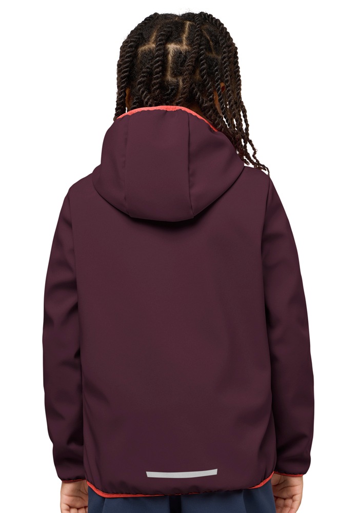 Jack Wolfskin Softshelljacke »FOURWINDS JACKET KIDS«, mit Kapuze