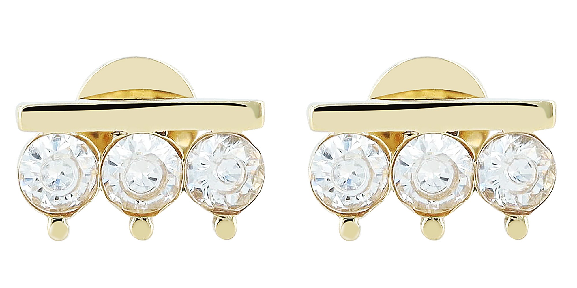 Adelia´s Paar Ohrhänger »Damen Ohrringe – Ohrstecker aus Edelstahl mit Zirkonia« Ein kleines Geschenk mit großer Wirkung