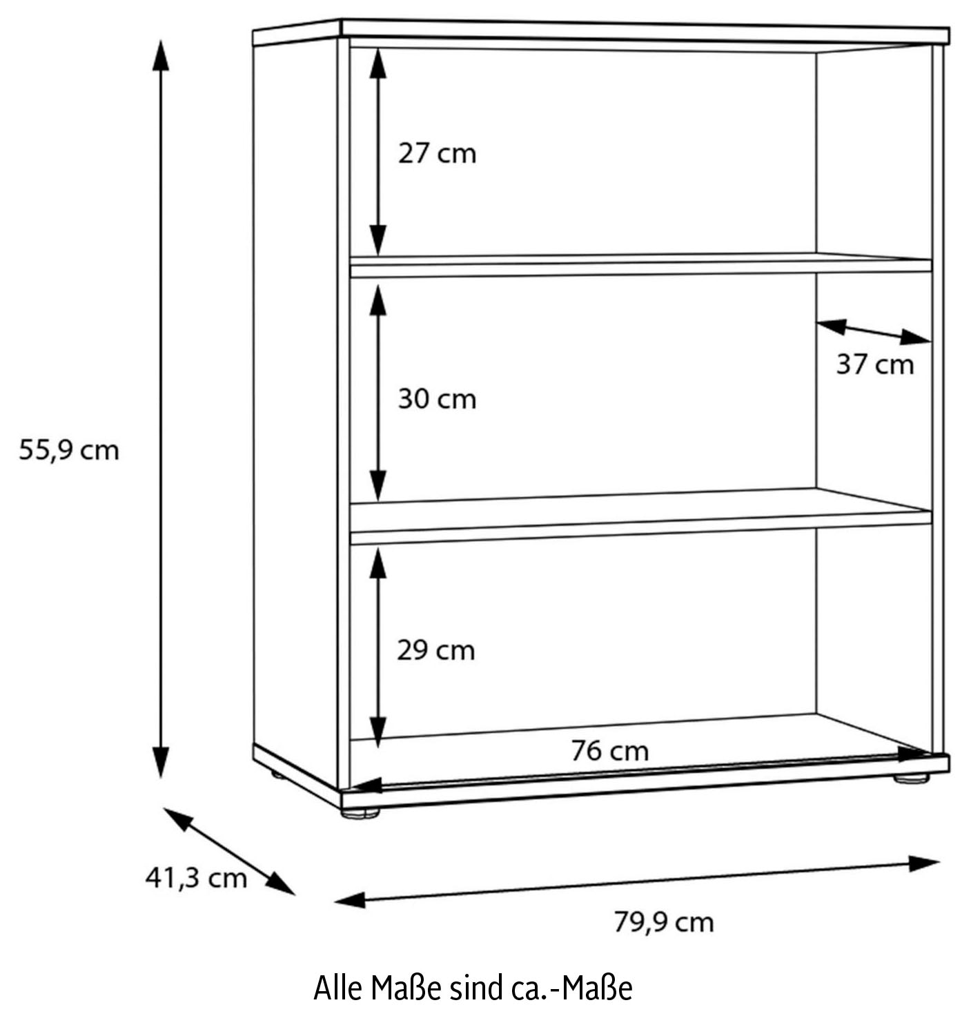 FORTE Highboard »Forte Saltwater«, Breite ca. 80 cm