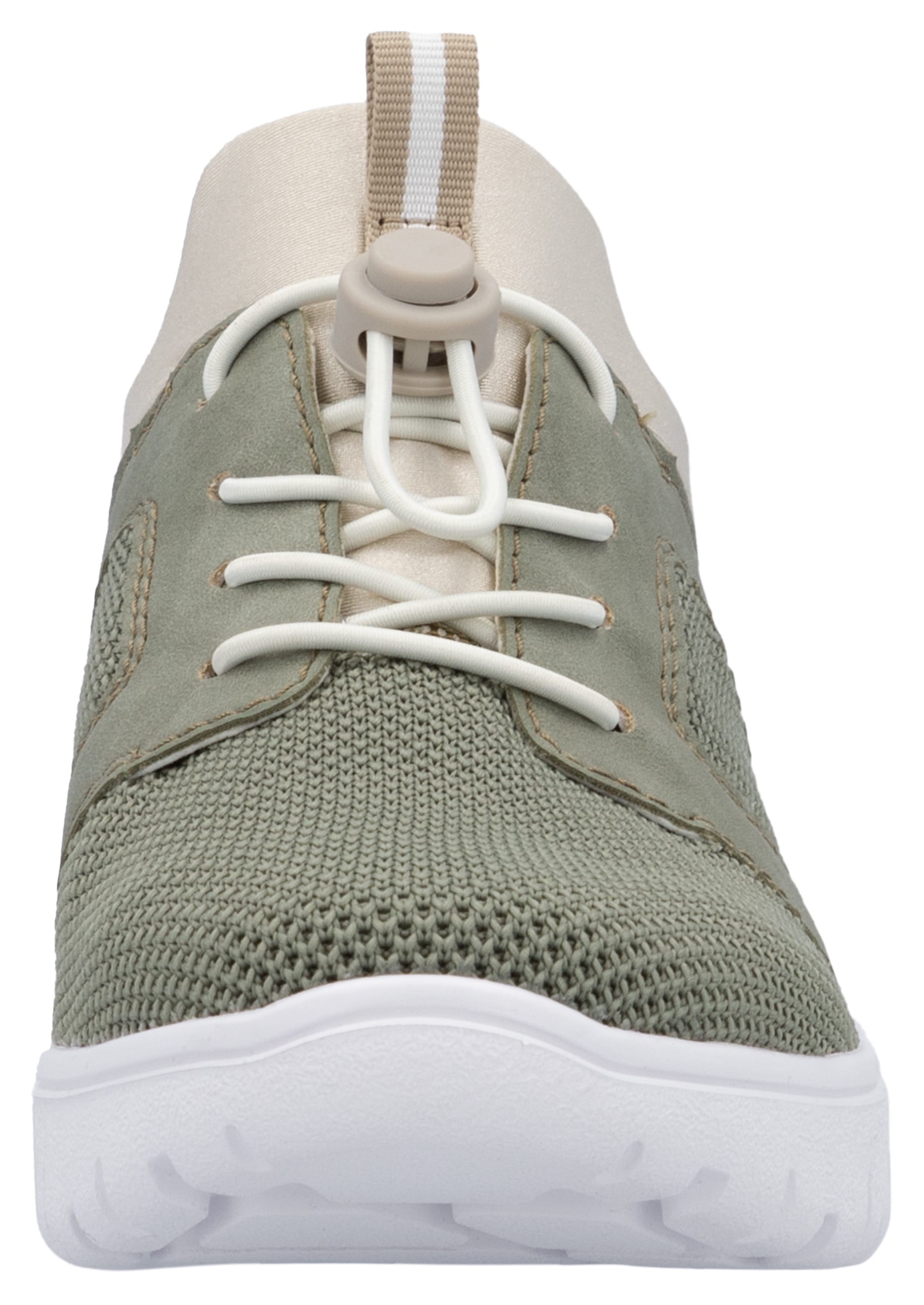 Rieker Slip-On Sneaker, Halbschuh, Freizeitsneaker, Schlupfschuh mit Anziehlaschen