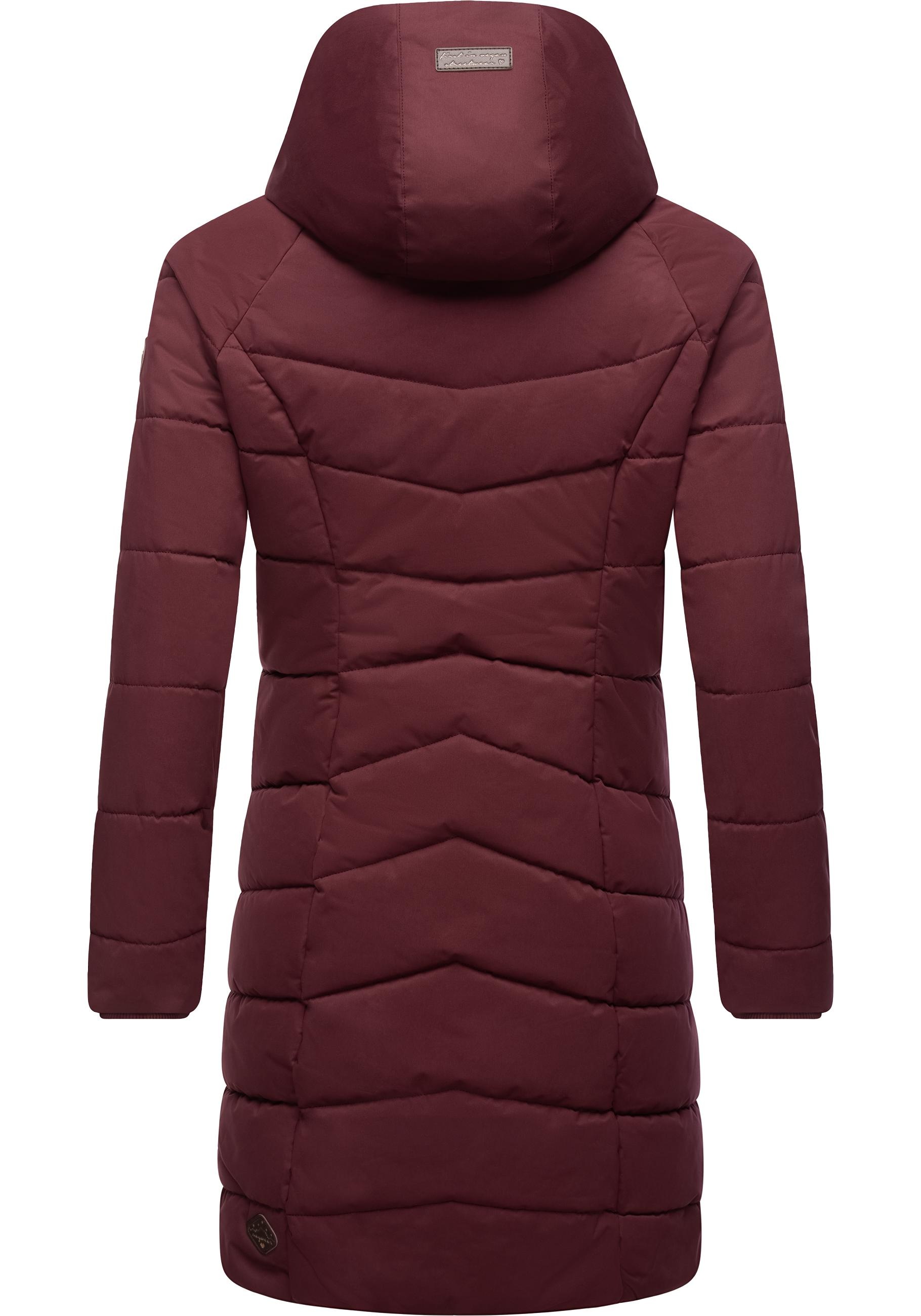 Ragwear Steppmantel »Dizzie Coat«, Wasserdichter Winterparka mit gefütterter Kapuze