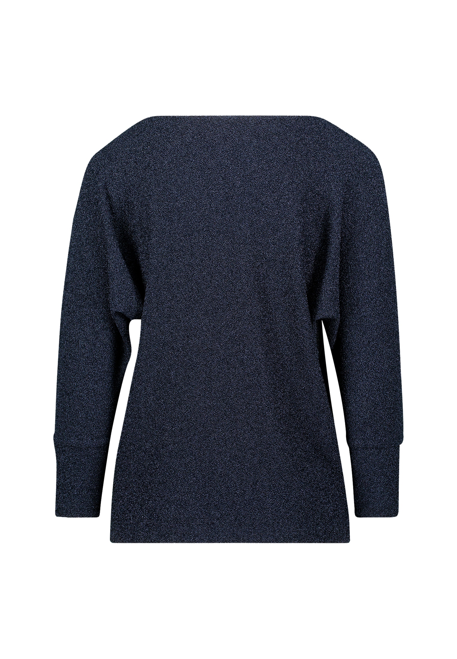 Zero Kurzarmshirt »Damen Glitzershirt mit U-Boot Ausschnitt« 1 Stk. tlg. Plain/ohne Details