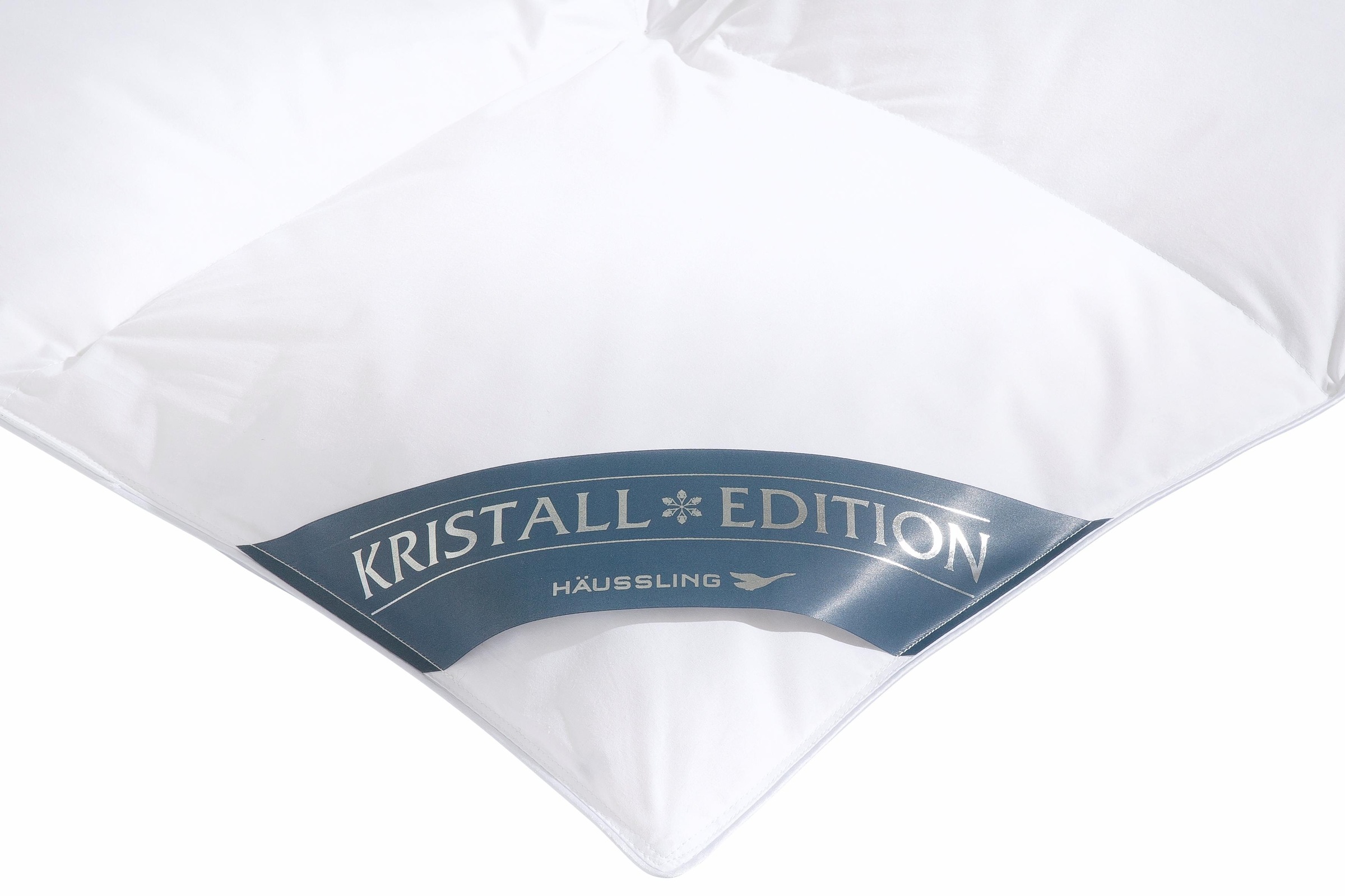 Thumbnail - Haeussling Daunenbettdecke + Kopfkissen "Kristall Edition" Spar-Set in verschiedenen Wärmeklasssen