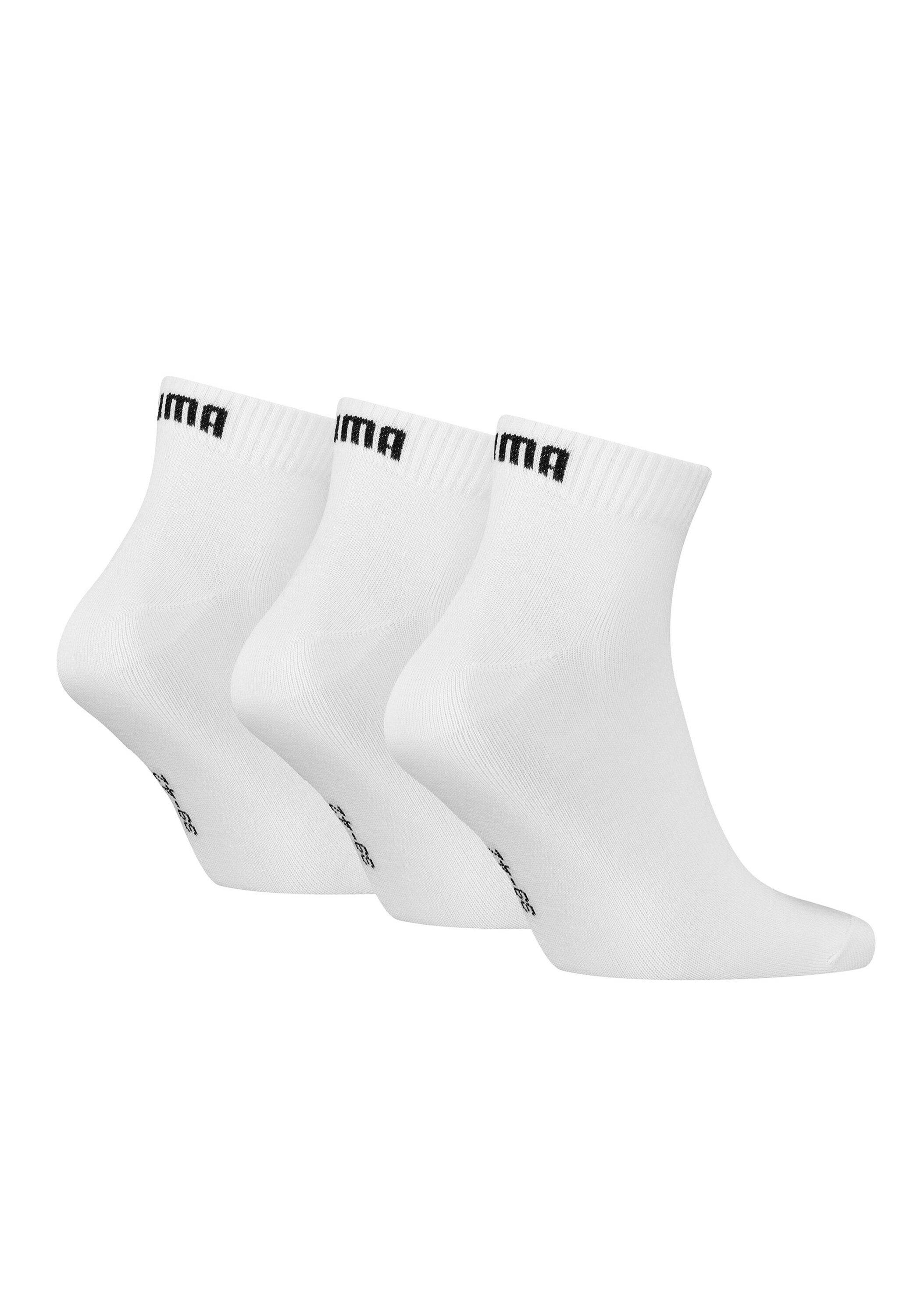 PUMA Kurzsocken »Socken Quarter Plain 3P 3er Pack«