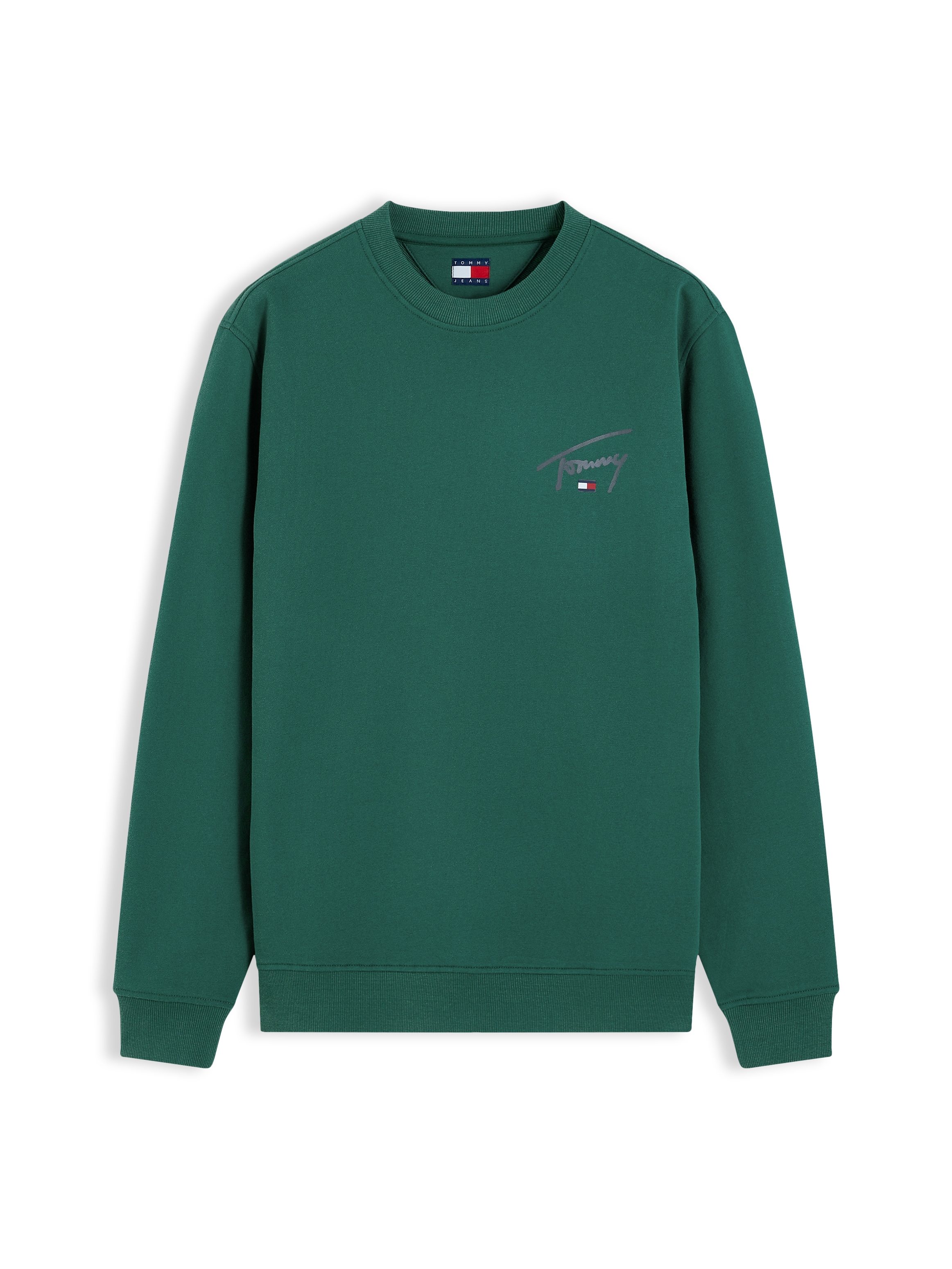 Tommy Jeans Sweatshirt »REGULAR ENTRY SIGNATURE«, Regular fit mit Rundhalsausschnitt
