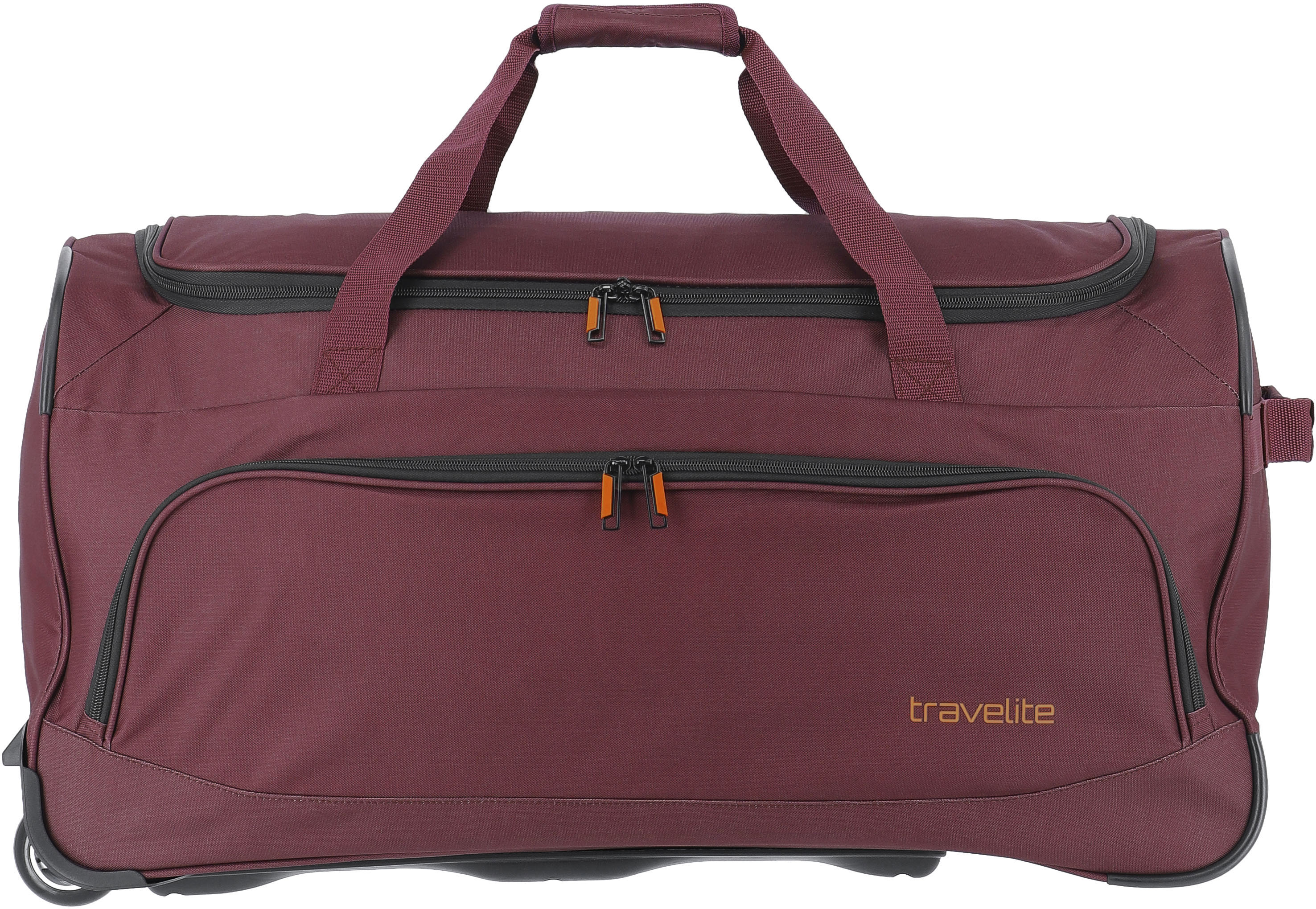 Thumbnail - travelite Reisetasche "Basics Fresh, 71 cm, schwarz" Duffle Bag Reisegepäck Reisebag mit Rollen
