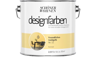 SCHÖNER WOHNEN FARBE Wand- und Deckenfarbe »designfarben«