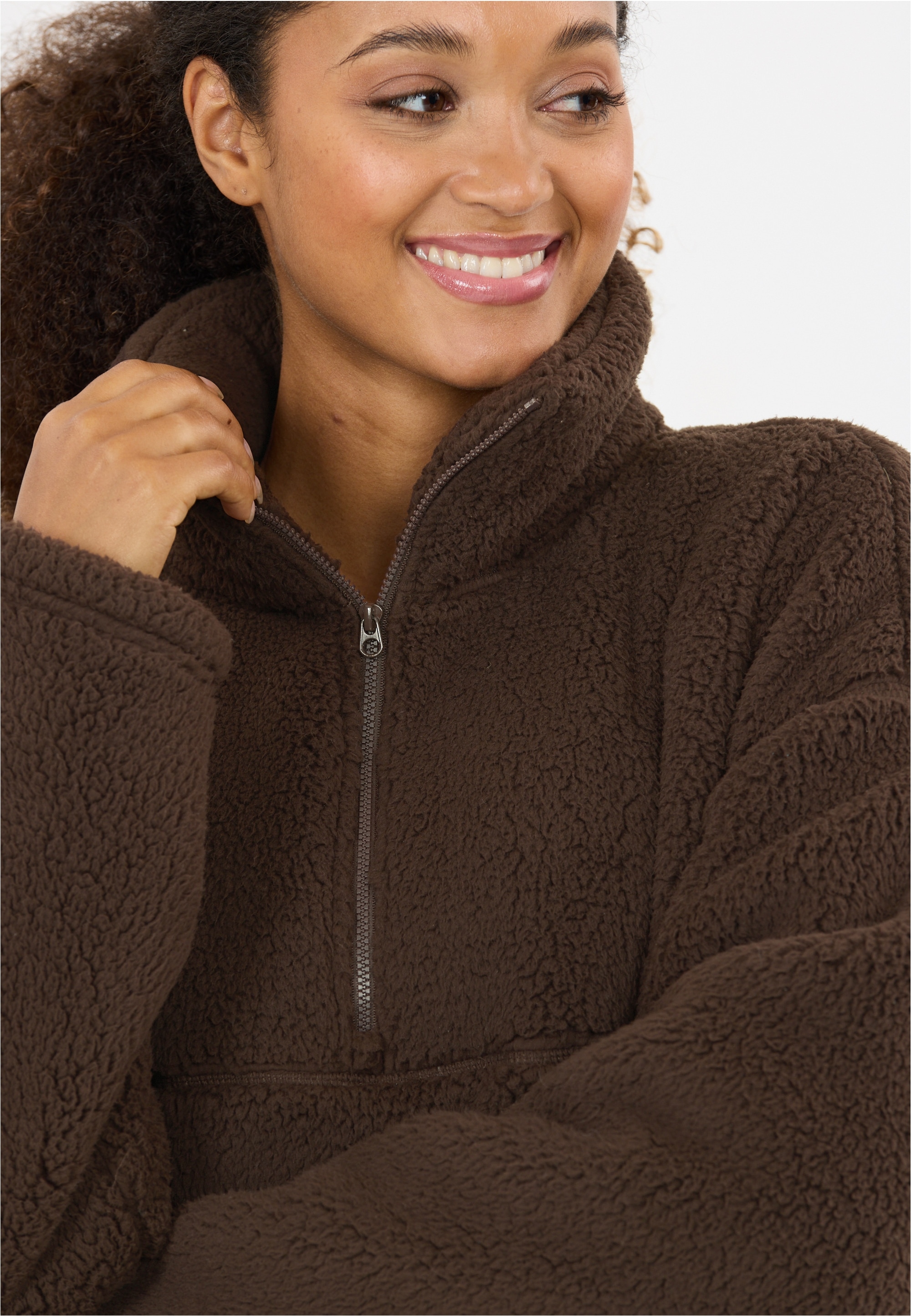 ATHLECIA Fleecejacke »Norika« mit kuschelig-weichem Material