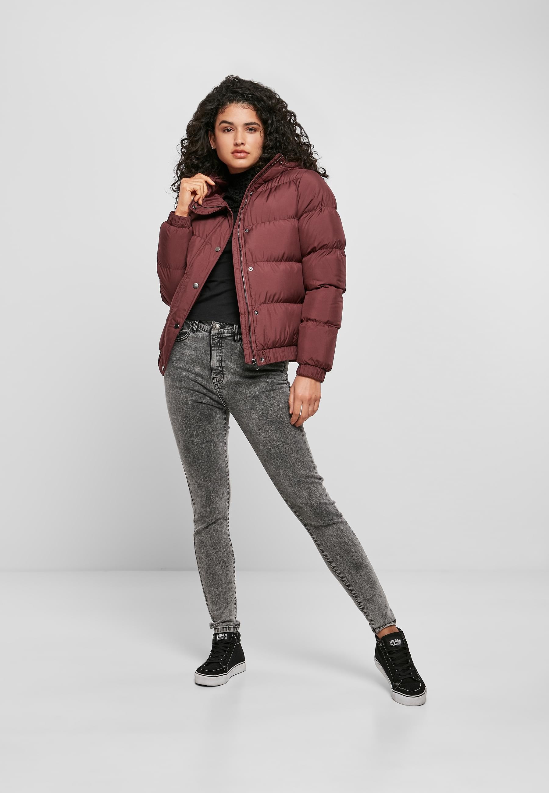 URBAN CLASSICS Winterjacke »Urban Classics Damen Ladies Hooded Puffer Jacket«, (1 St.), mit Kapuze