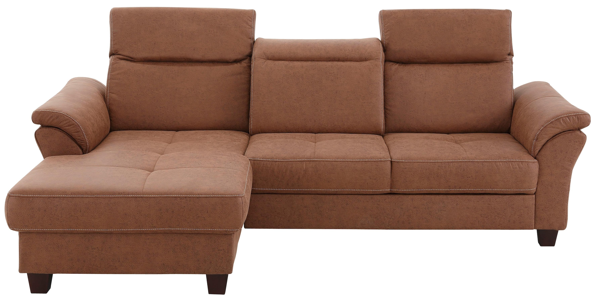OTTO home Ecksofa "Solvei L-Form" mit Recamierenabschluß und Sitztiefenverstellung