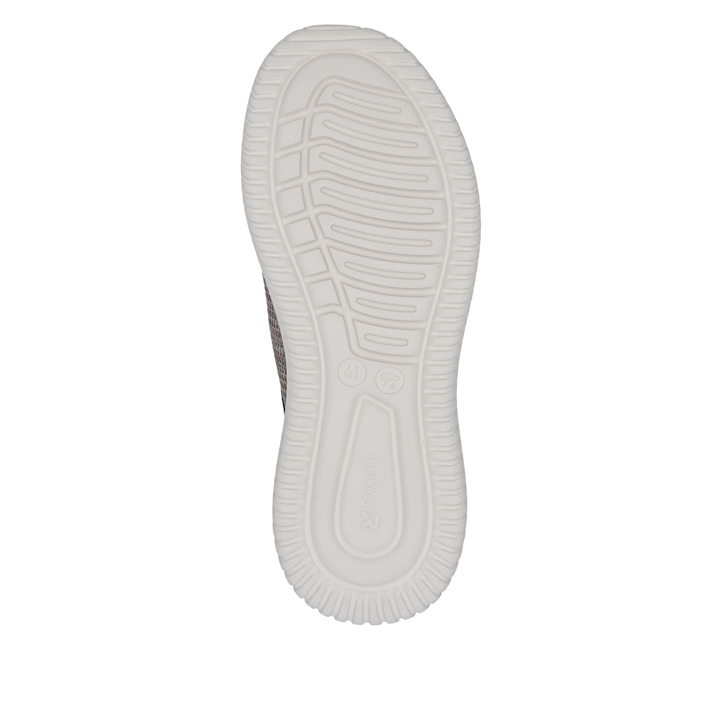 Rieker Slip-On Sneaker Beige/Black 45 8