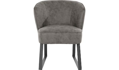 exxpo - sofa fashion Sessel, mit Keder und Metallfüßen, Bezug in verschiedenen... kaufen