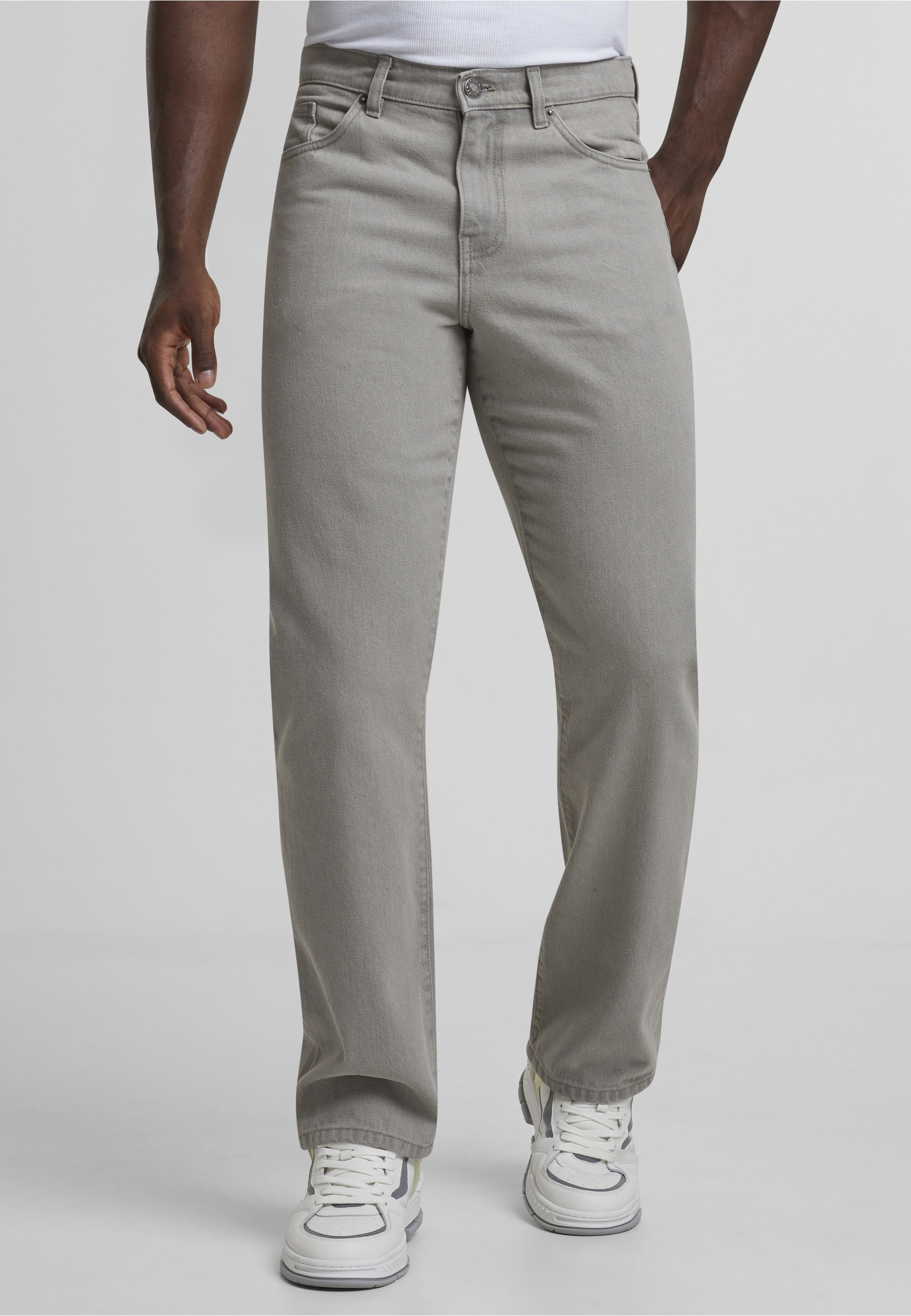 URBAN CLASSICS Bequeme Jeans »Urban Classics Straight Fit Denim«