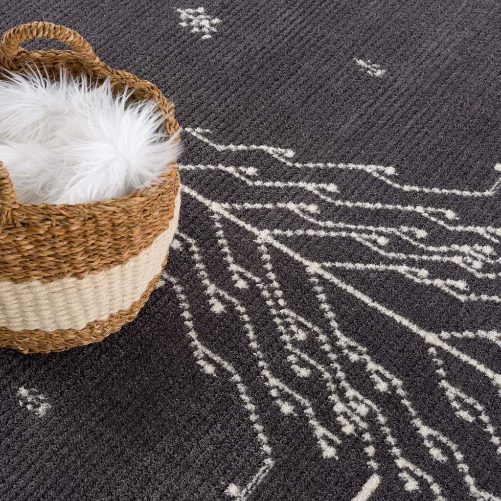 Carpet City Teppich »April 2308«, rechteckig, 10 mm Höhe, Läufer, weich durch Microfaser, Boho Ethno Look, Wohnzimmer