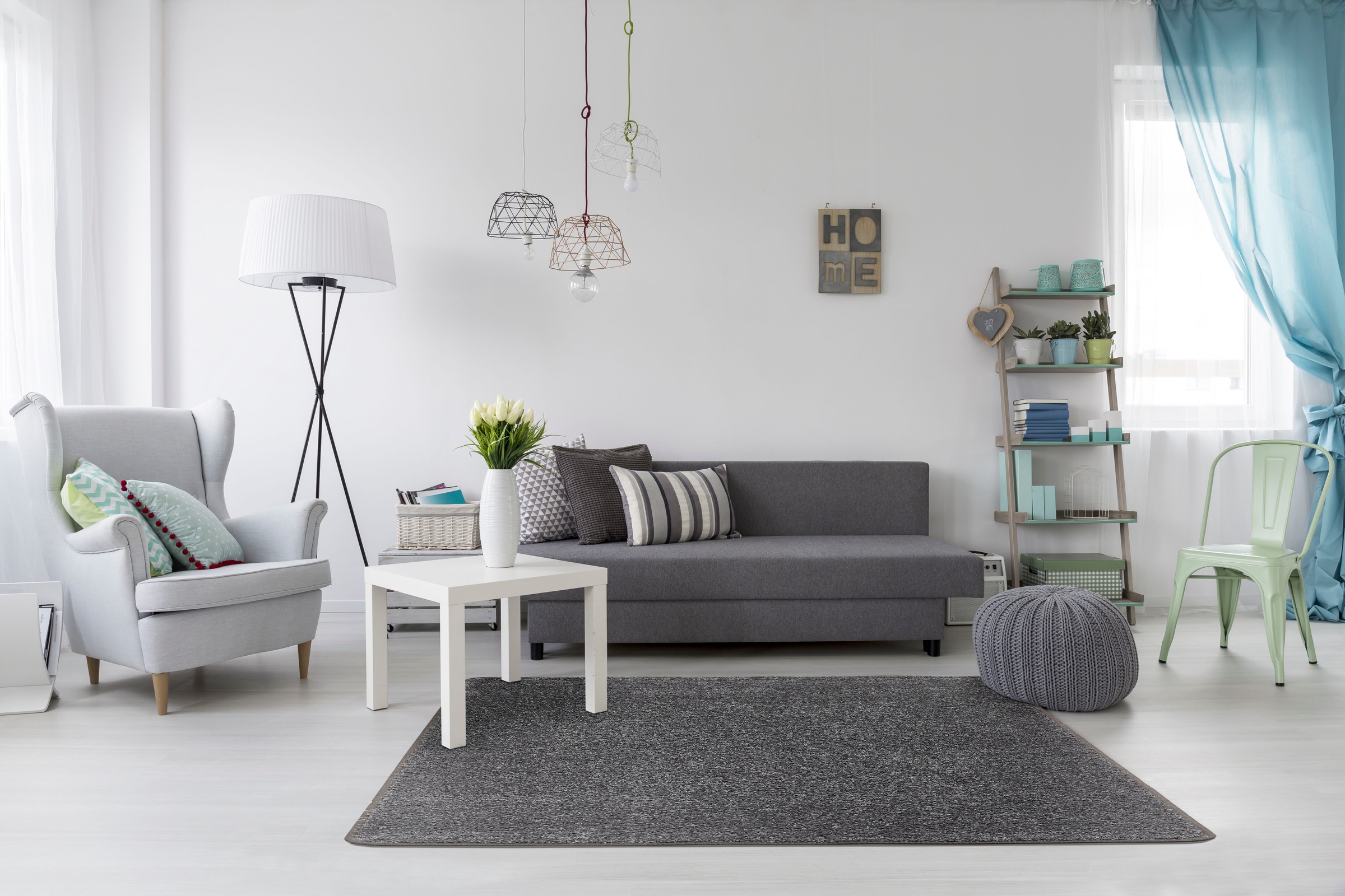 Andiamo Teppich »Parla«, rechteckig, 13 mm Höhe, Kurzflor, weicher Velours, ideal im Wohnzimmer & Schlafzimmer