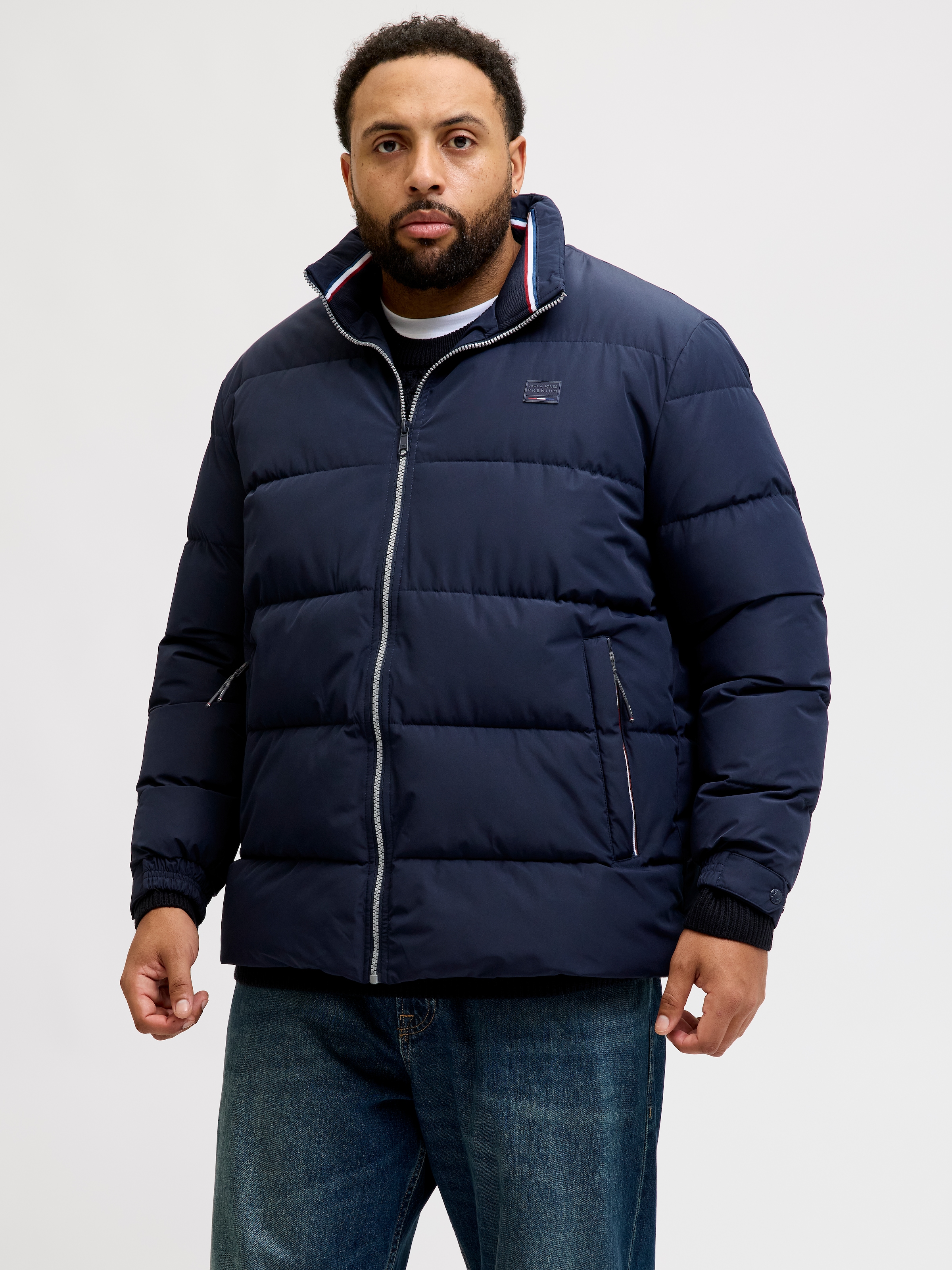 Jack & Jones PlusSize Steppjacke "JPRBLUALVES PUFFER PLS" günstig online kaufen