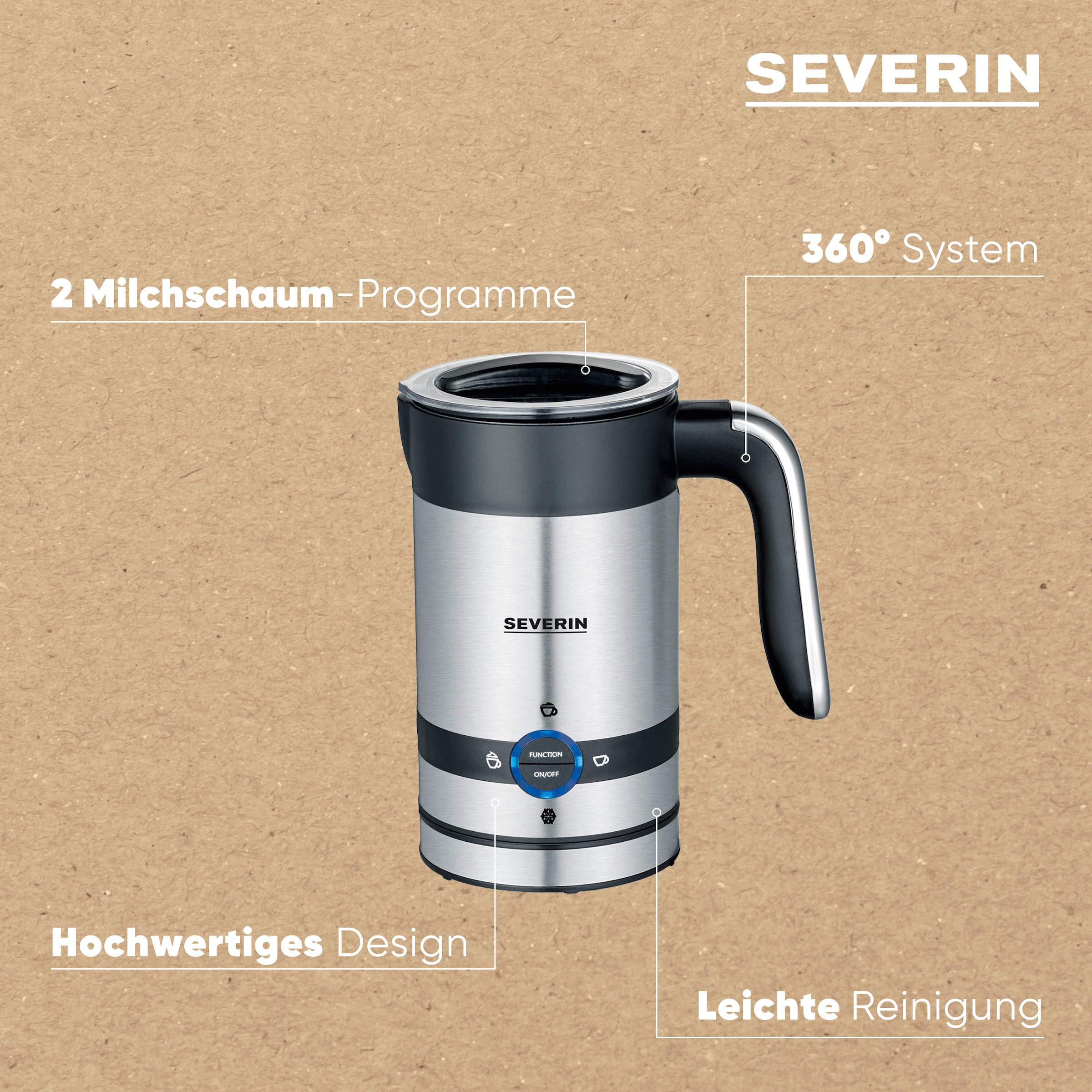 Severin Milchaufschäumer »SM 3584« 450 W