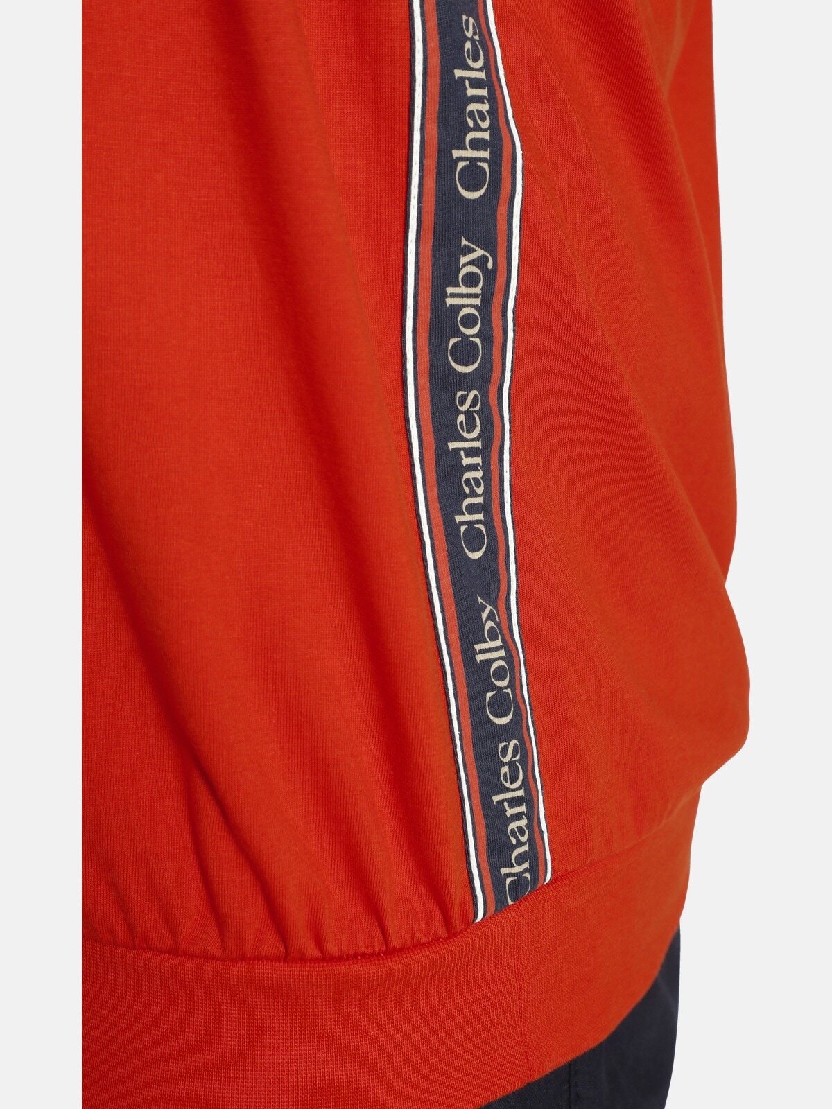 Charles Colby Poloshirt »Poloshirt EARL FIDDERS«, (1 tlg.), +Fit Kollektion, Seitenprint