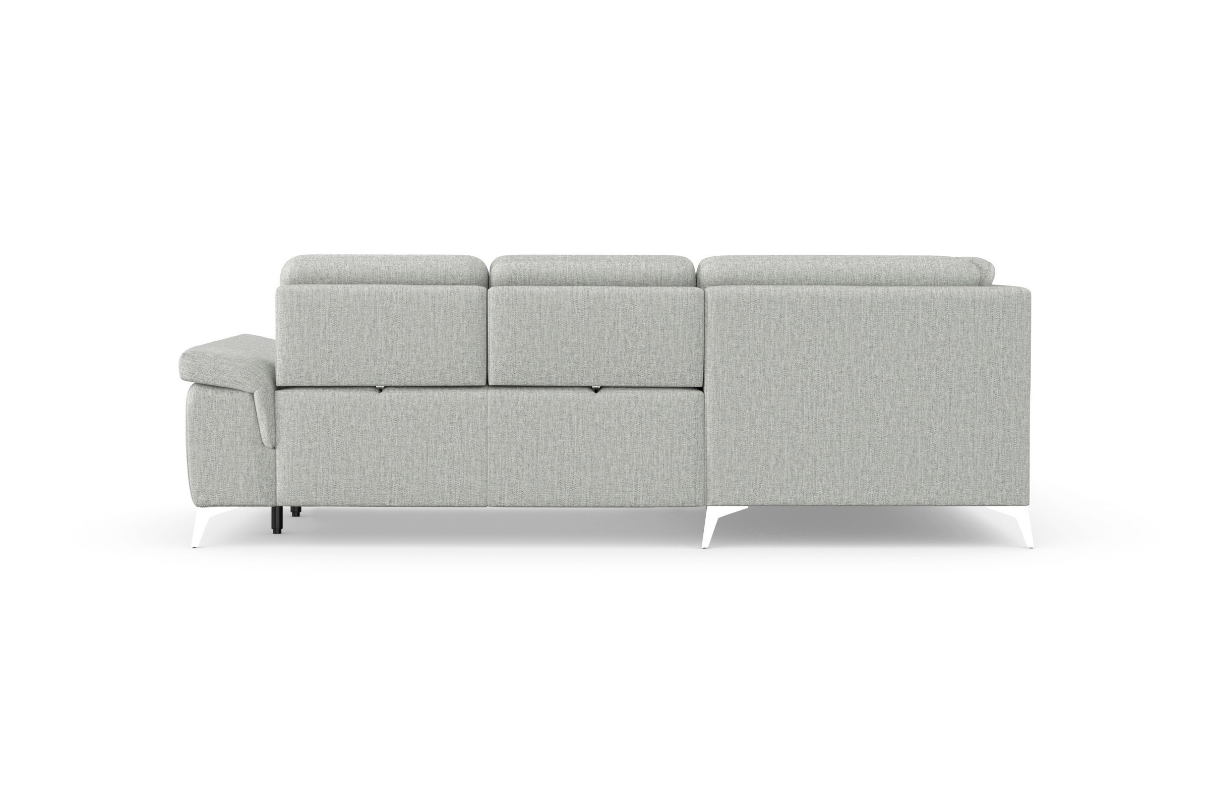 sit&more Ecksofa »Padua L-Form«, inklusive Sitztiefenverstellung, Armteilfunktion und Federkern