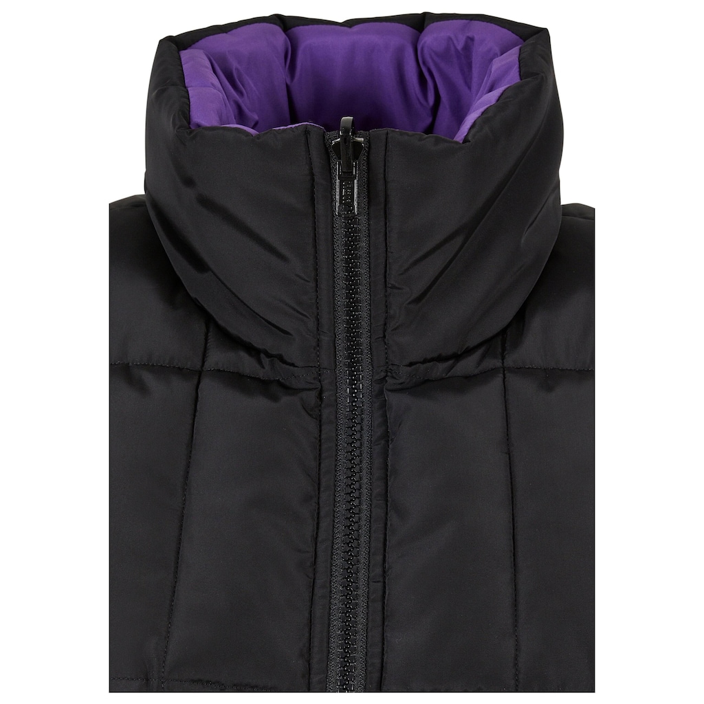 URBAN CLASSICS Steppweste »Urban Classics Damen Ladies Reversible Cropped Puffer Vest«