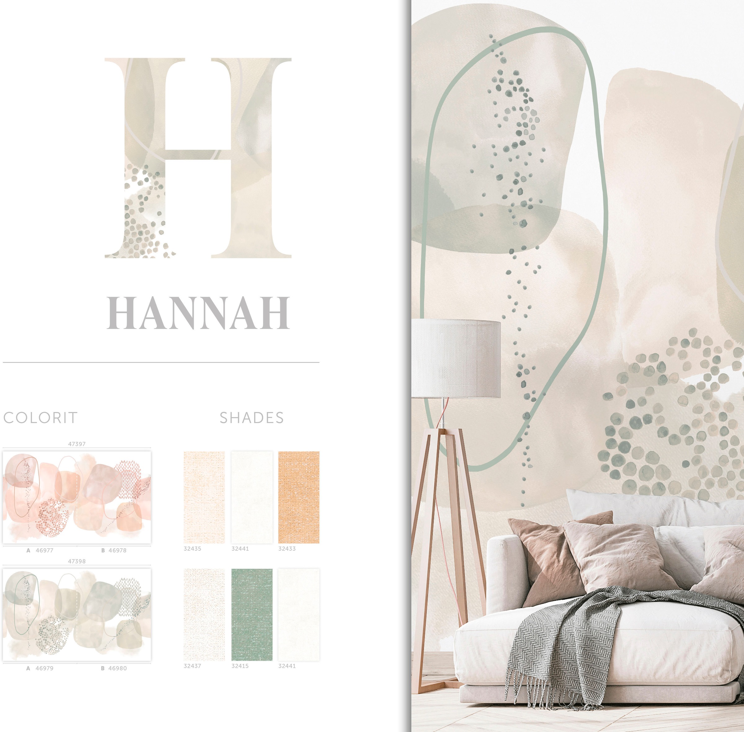 Marburg Fototapete »Hannah«, matt, moderne Tapete für Wohnzimmer Schlafzimmer Küche