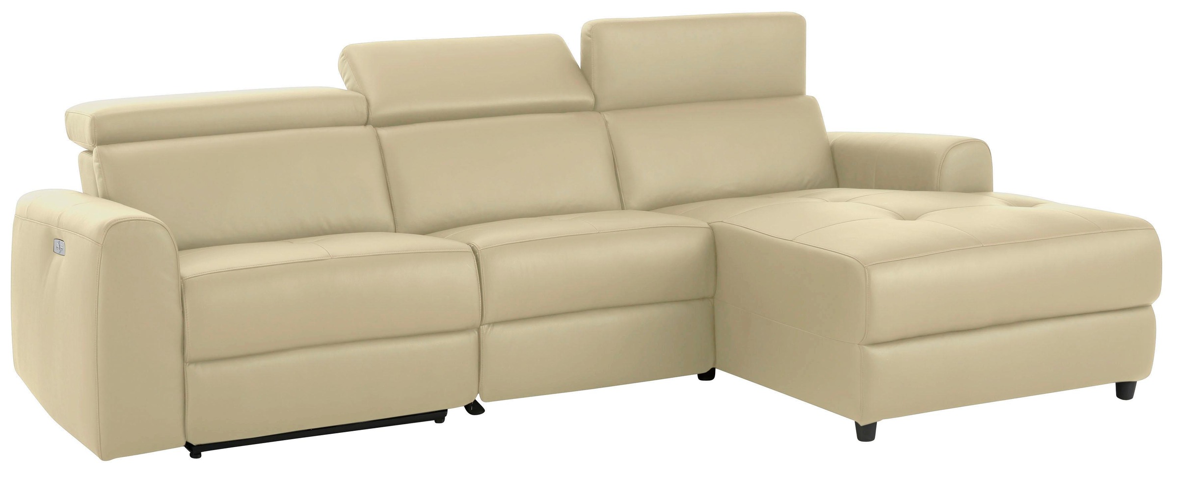 Home affaire Ecksofa »Sentrano, L-Form,«, 275 cm, man. o. elektr. Relaxfunktion und USB/Kopfverstellung