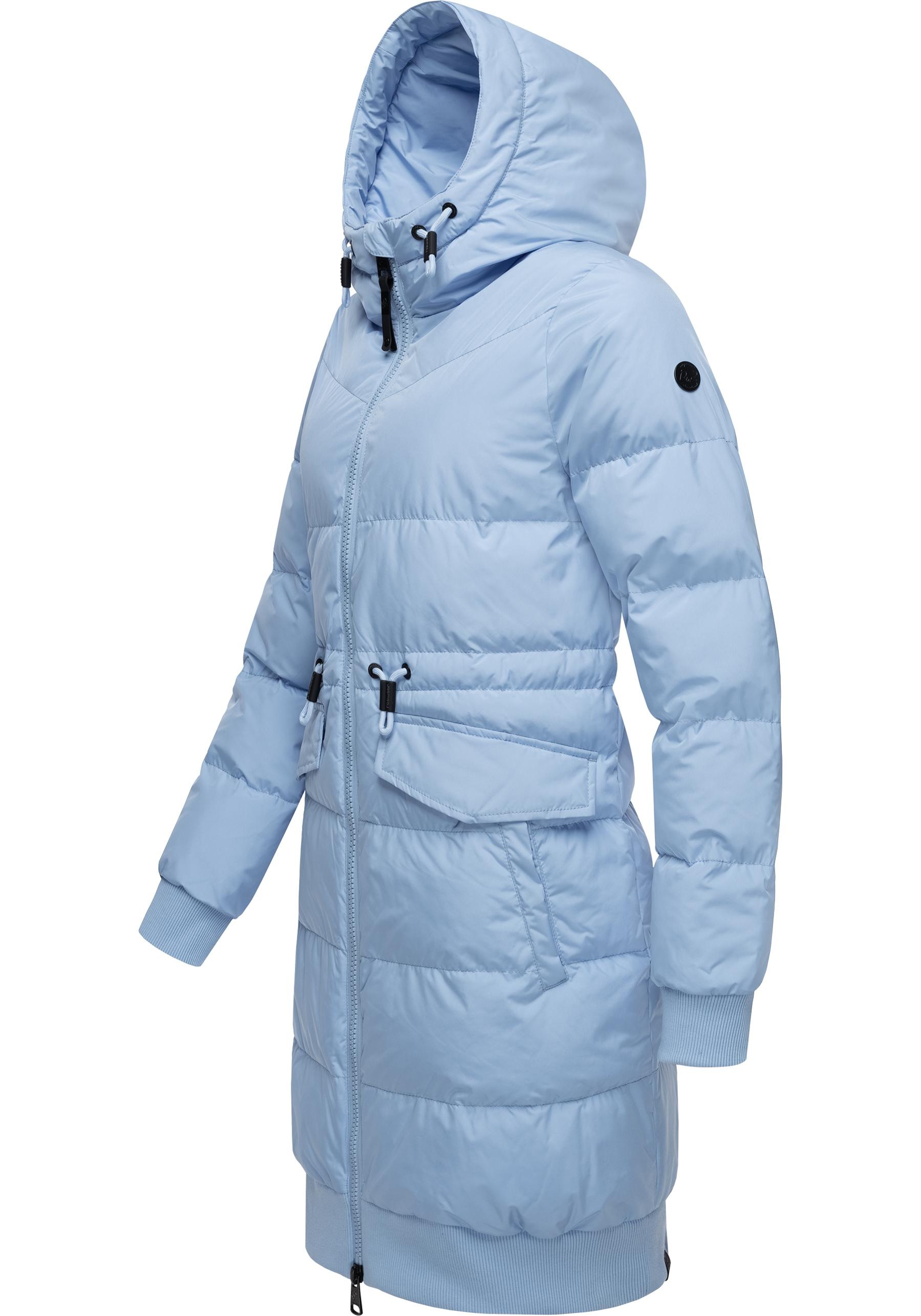 Ragwear Steppmantel »Briosh«, Wasserdichter Damen Wintermantel mit Kapuze