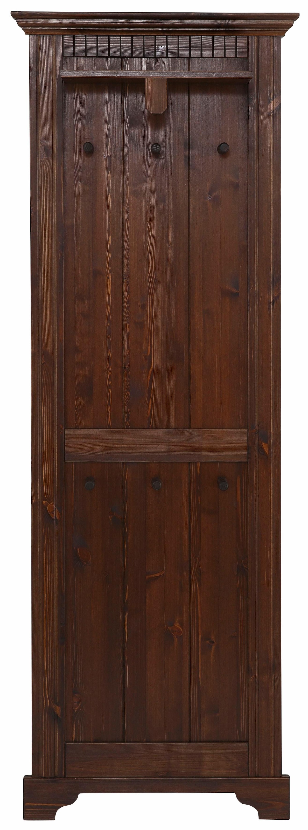 Home affaire Garderobenpaneel "Rustic", aus massiver Kiefer, Höhe 190 cm, m günstig online kaufen