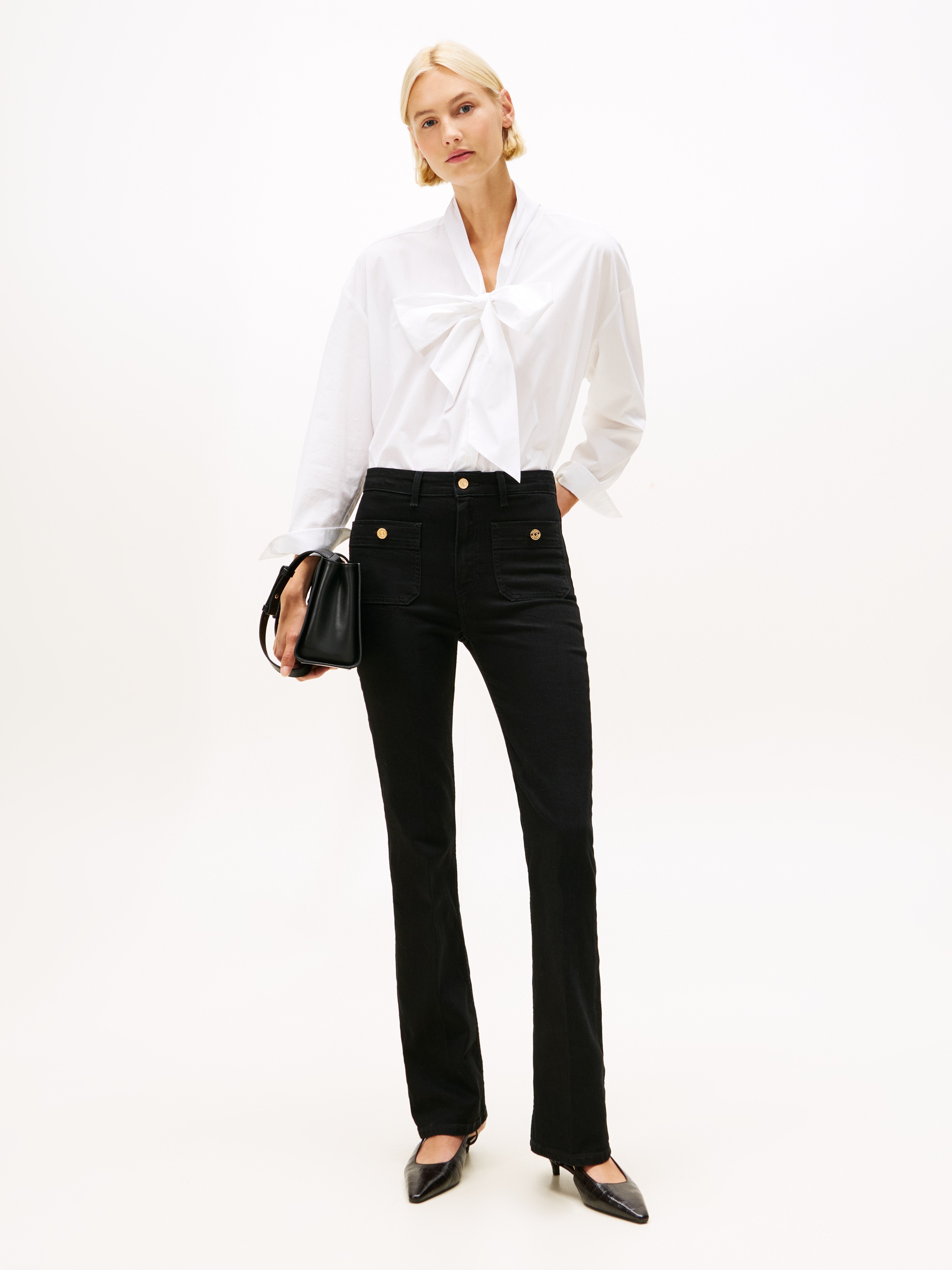 Thumbnail - Tommy Hilfiger Bootcut-Jeans "DNM BLACK BOOTCUT HW"