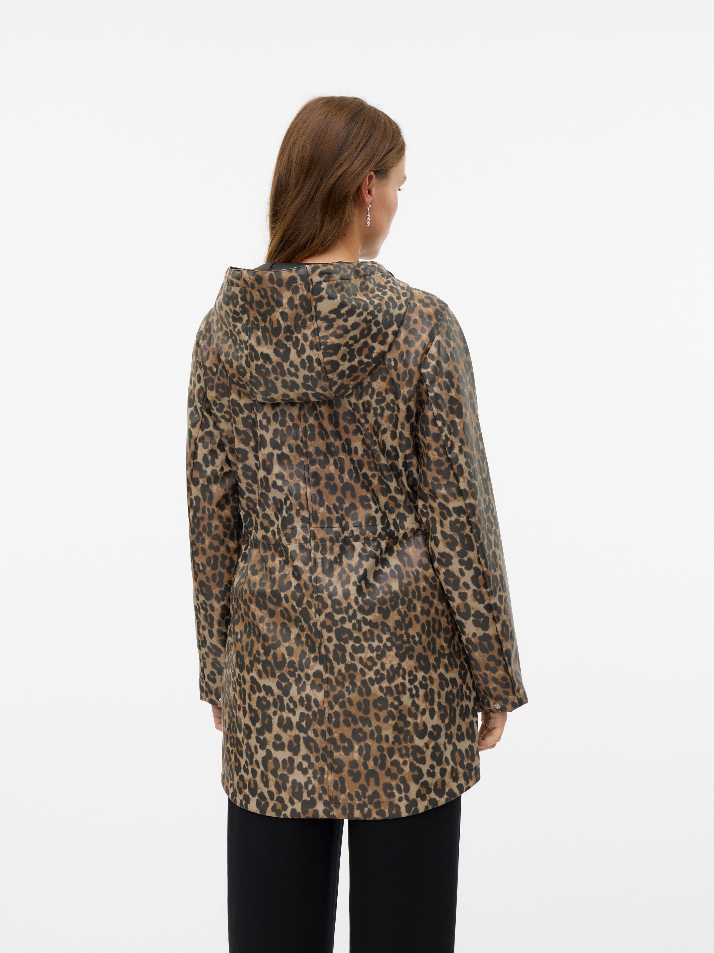Vero Moda Outdoorjacke "VMMALOU COATED PRINTED JACKET NOOS", mit Kapuze günstig online kaufen