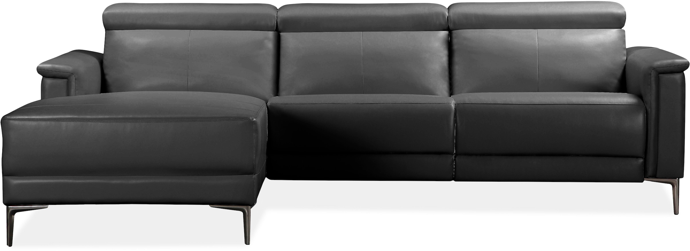 Home affaire Ecksofa "LUND, L-Form, 261cm, man. o. elektr. Relaxfunktion (m günstig online kaufen