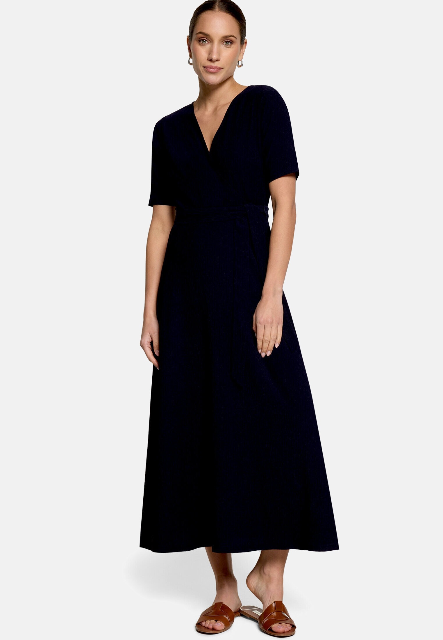 Zero Jerseykleid »Damen mit Gürtel« Material