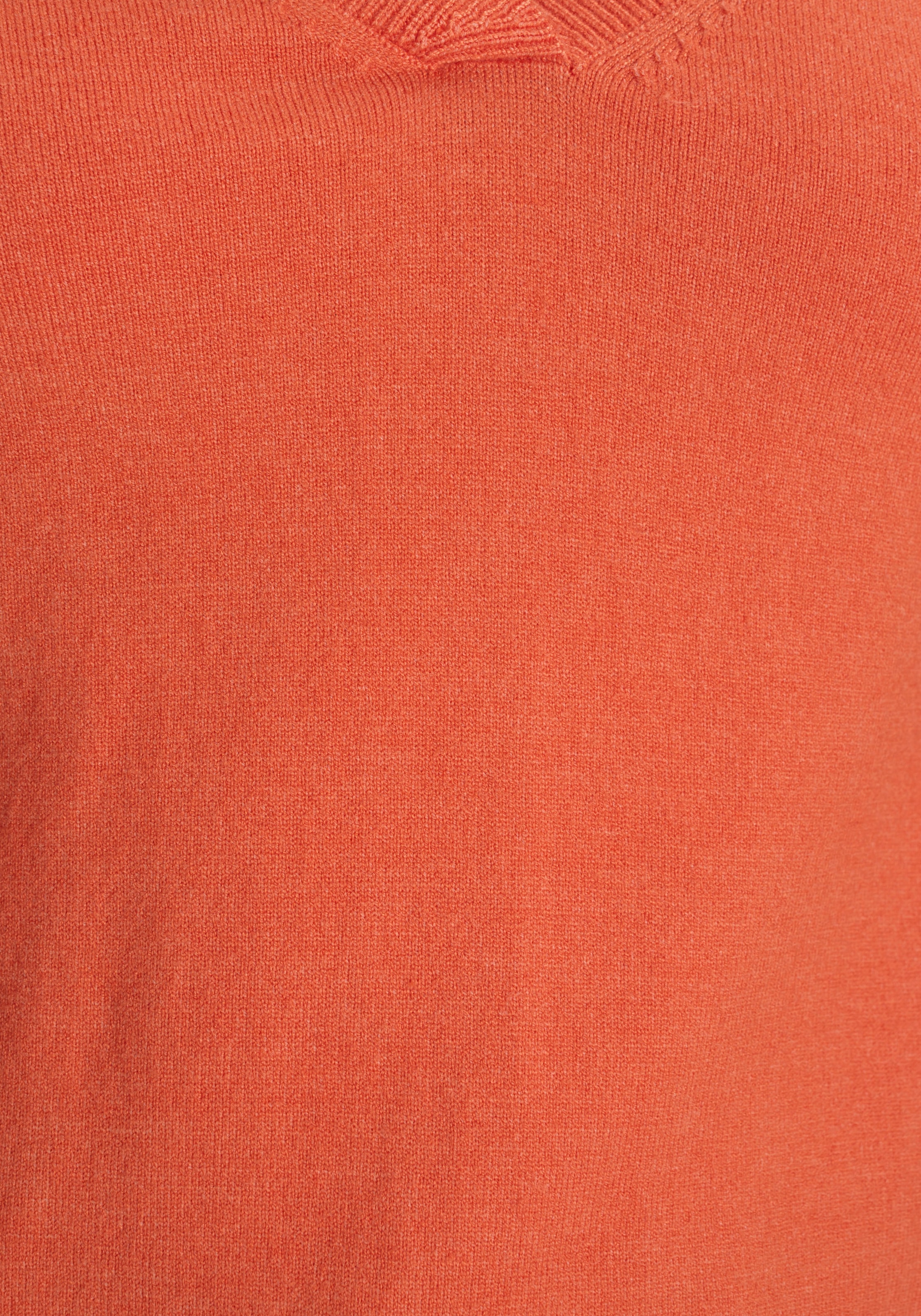 HECHTER PARIS V-Ausschnitt-Pullover, in melange Optik