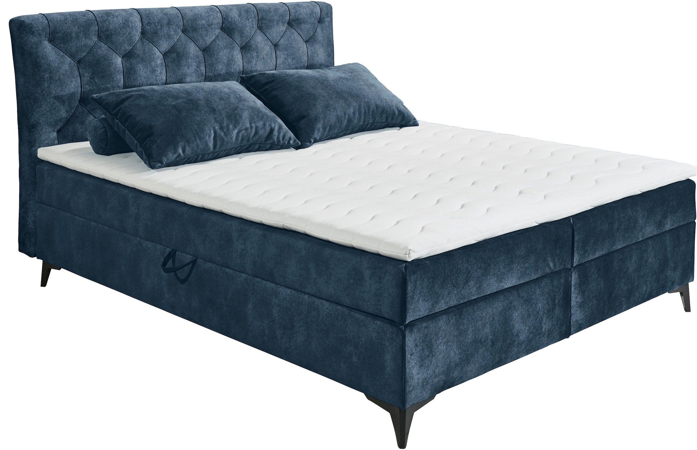 ED EXCITING DESIGN Boxbett »Miami«, wahlweise mit und ohne Bettkasten lieferbar