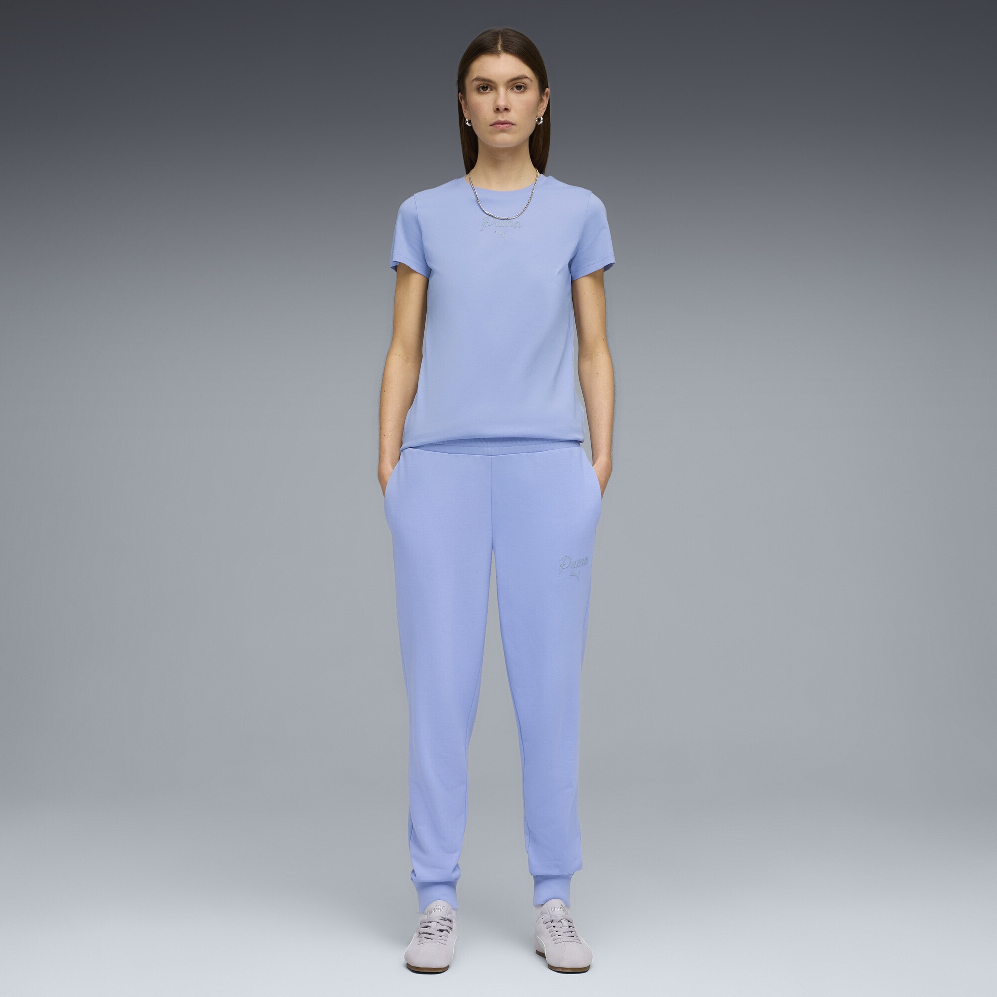 PUMA Sporthose »Essentials Script Jogginghose Damen«