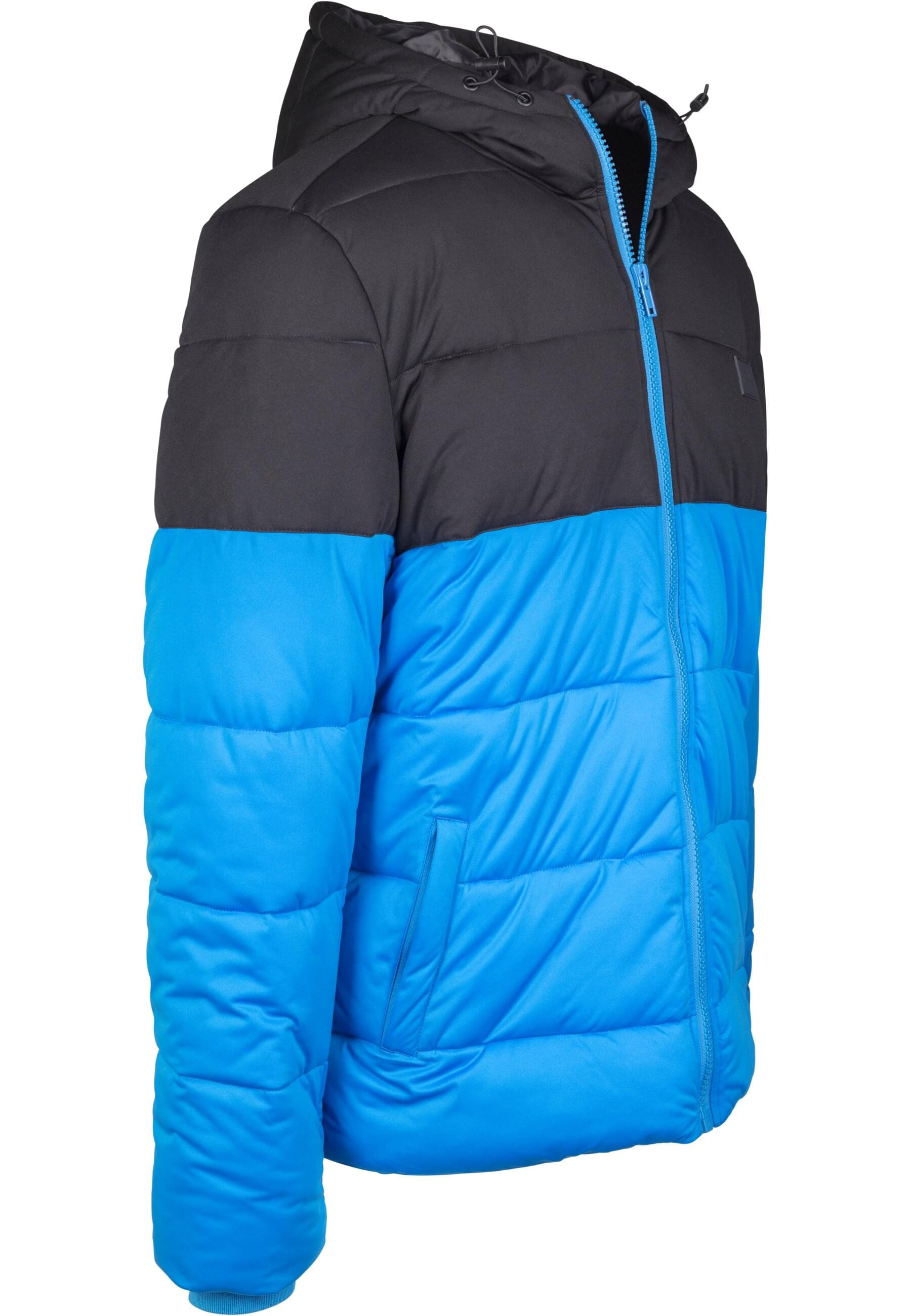 URBAN CLASSICS Winterjacke »Urban Classics Herren Hooded 2-Tone Puffer Jacket«, (1 St.), mit Kapuze