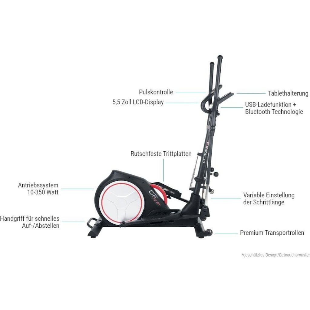 Finnlo by Hammer Crosstrainer-Ergometer »CleverFold CF70«