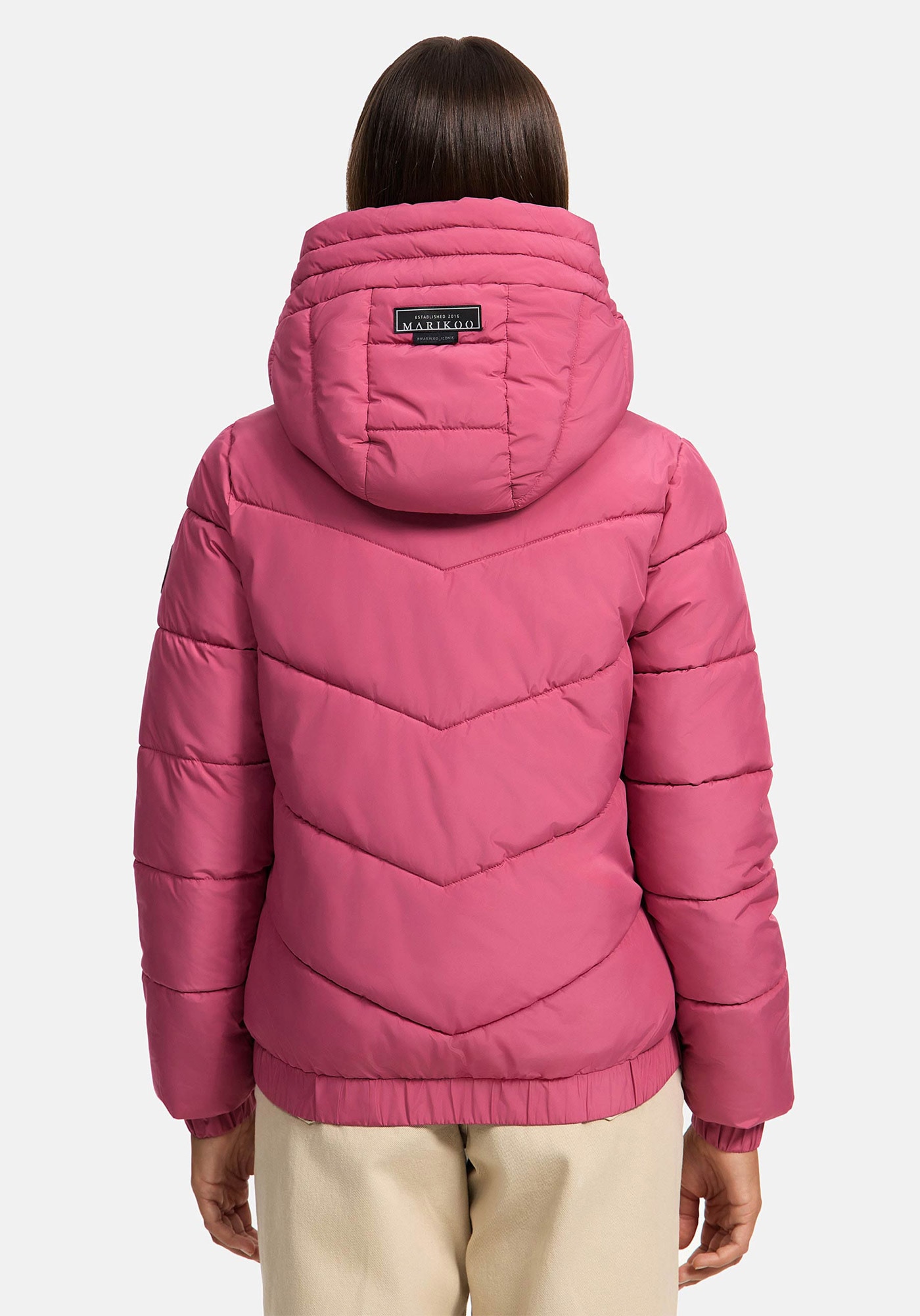 Marikoo Winterjacke »Nayanaa«, mit abnehmbarer Kapuze