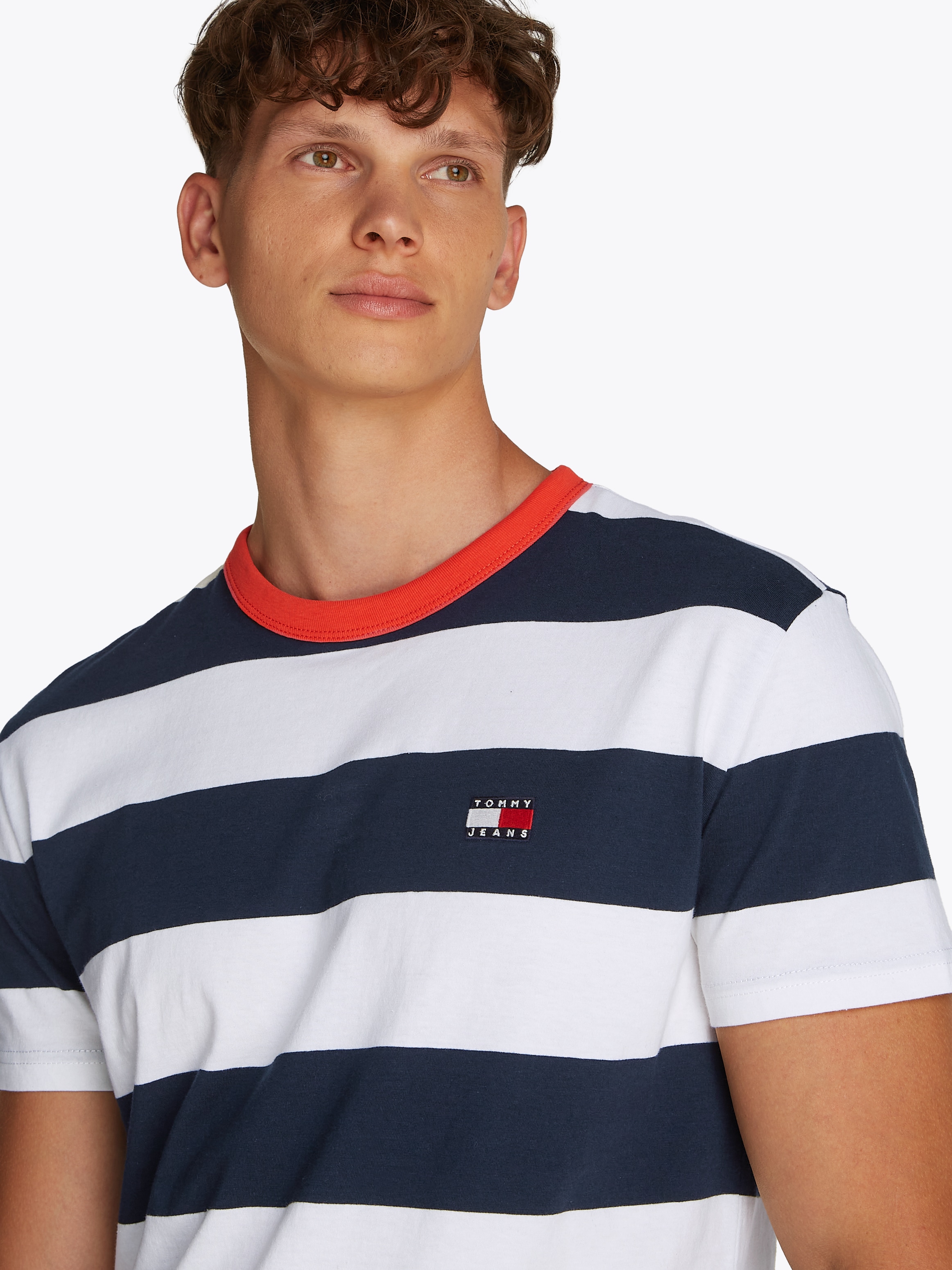 Tommy Jeans T-Shirt »TJM REG BOLD STRIPE TEE«