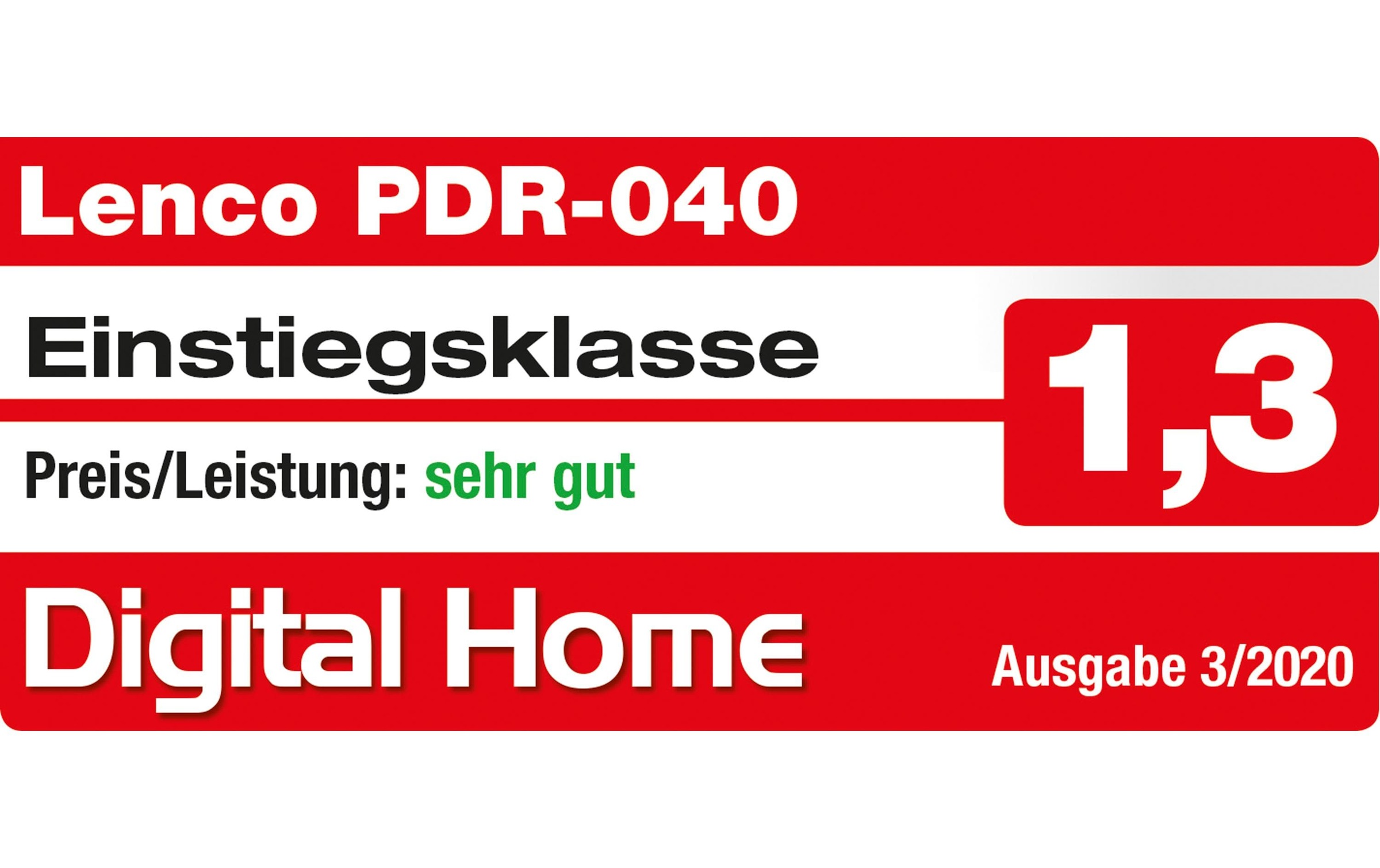 Lenco Digitalradio (DAB+) »PDR-040, DAB+« ( Digitalradio (DAB+) )